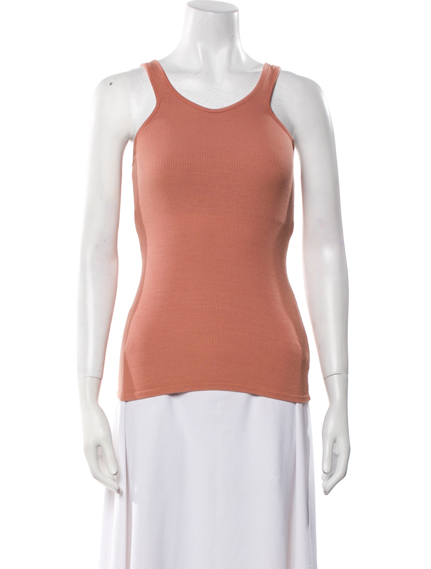 Enza Costa Scoop Neck Sleeveless Top