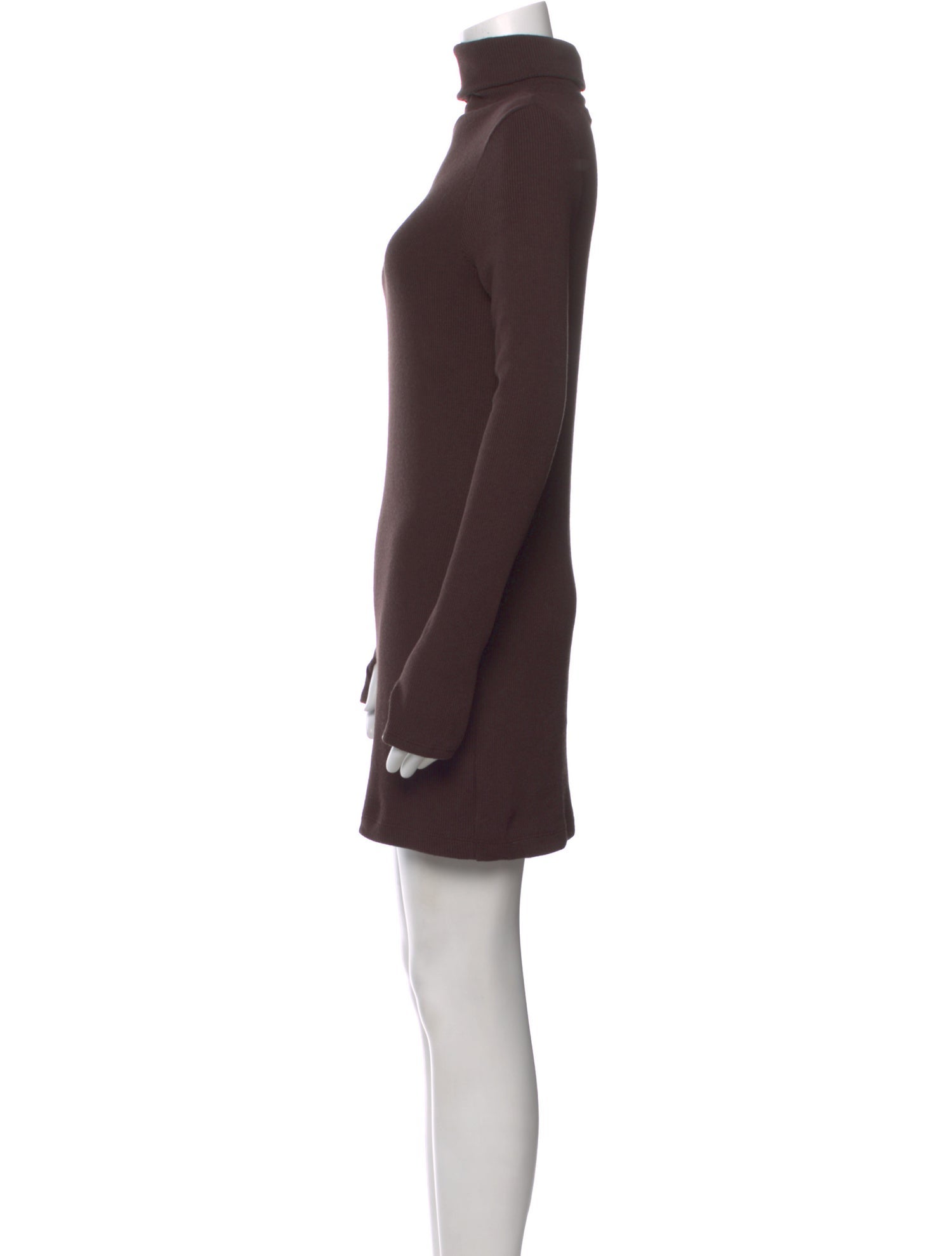 Enza Costa Turtleneck Mini Dress