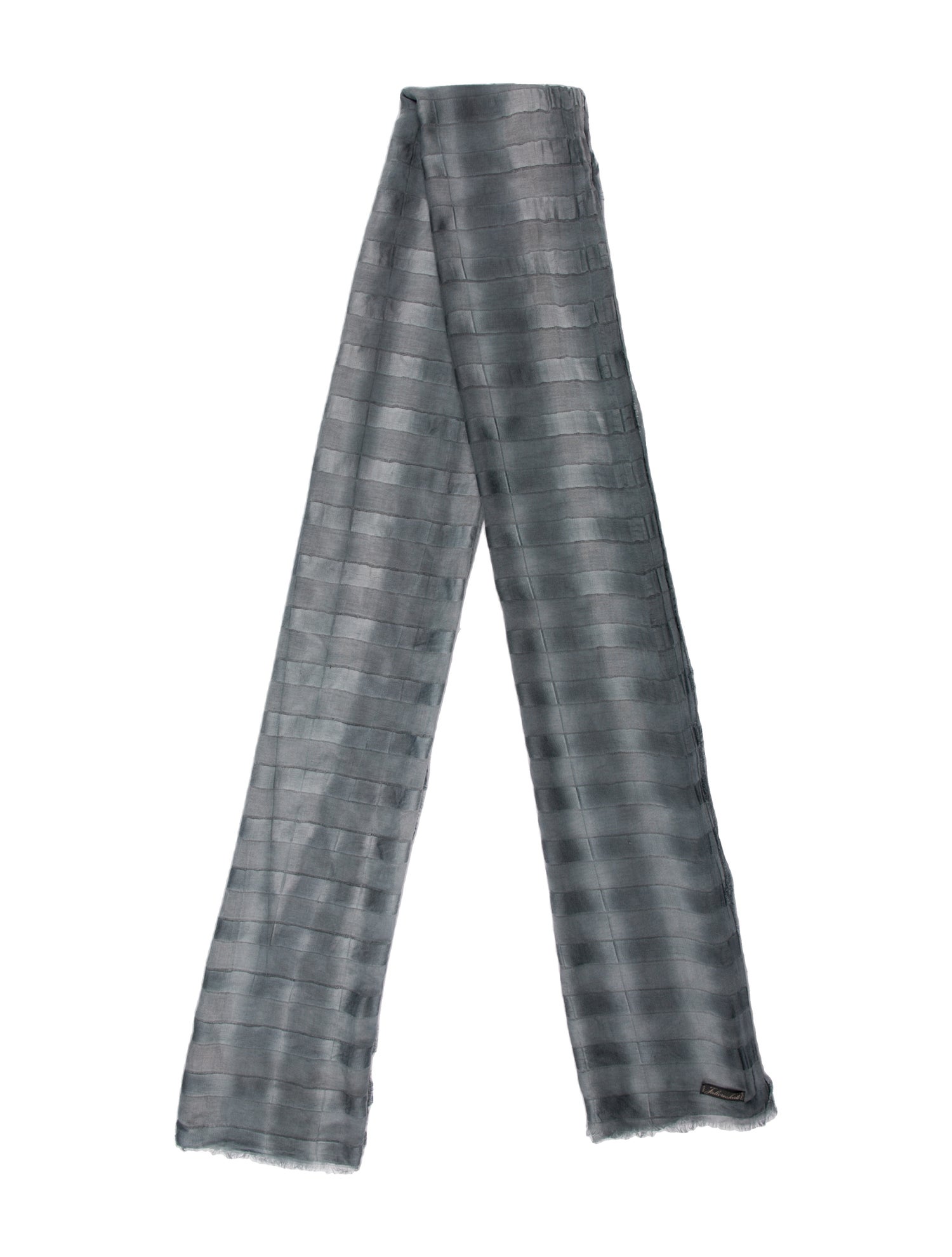 Faliero Sarti Silk Striped Scarf