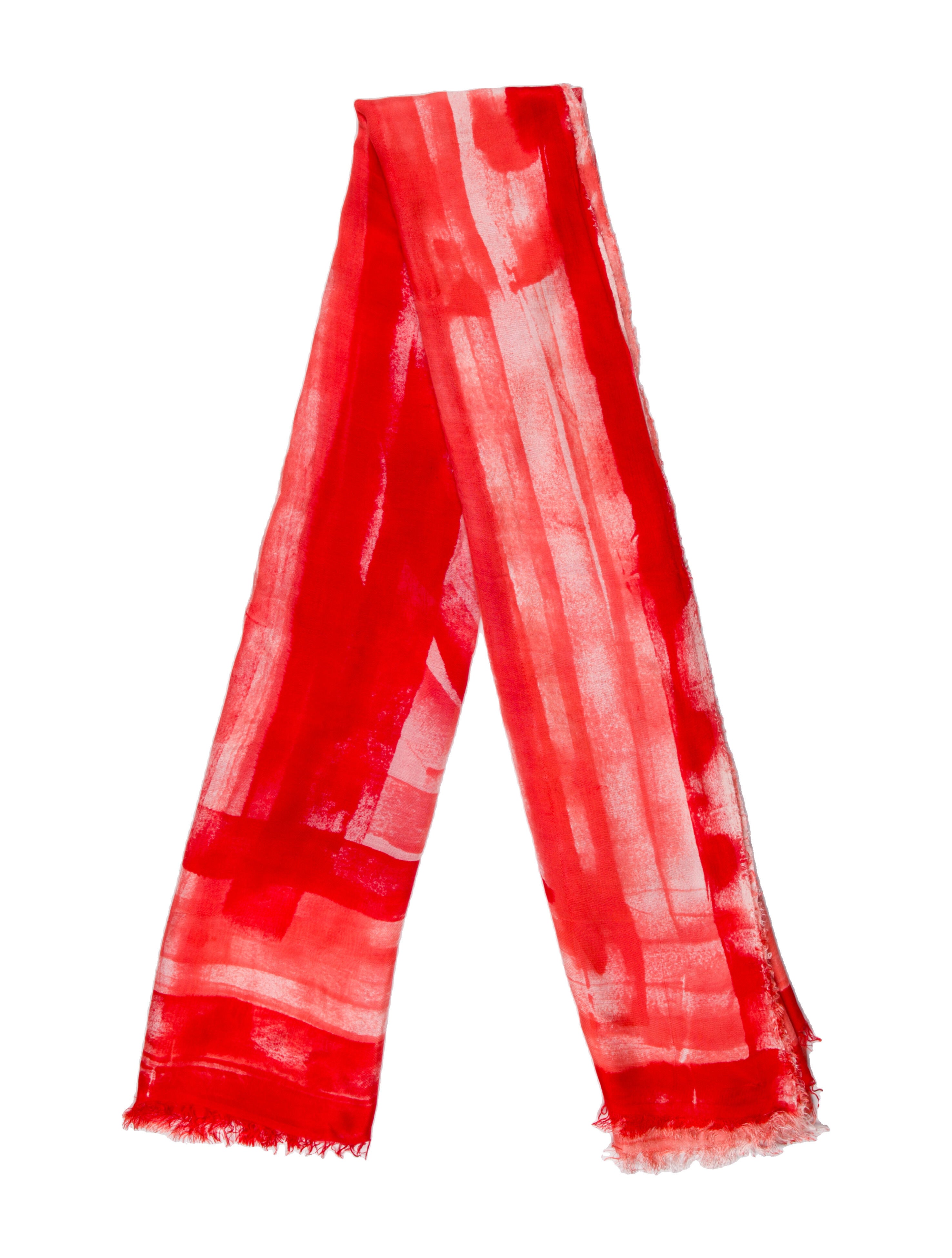 Faliero Sarti Silk Paisley Print Scarf