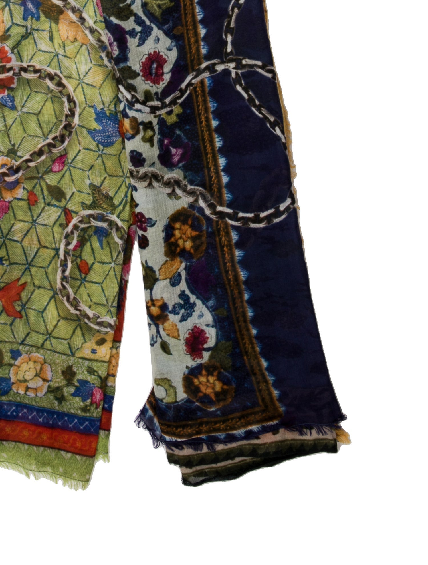 Faliero Sarti Silk Striped Scarf