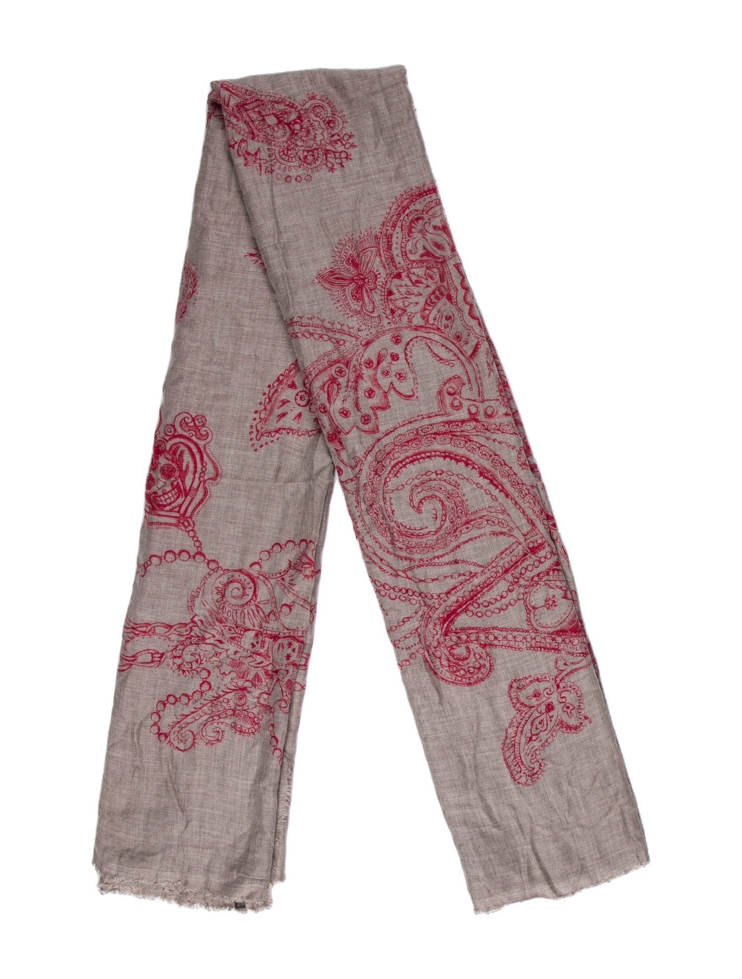 Faliero Sarti Paisley Print Scarf