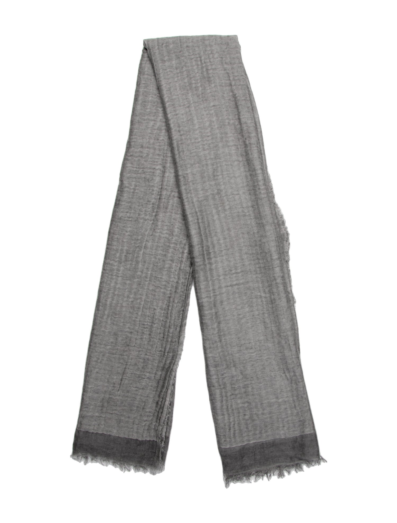 Faliero Sarti Cashmere Colorblock Pattern Scarf