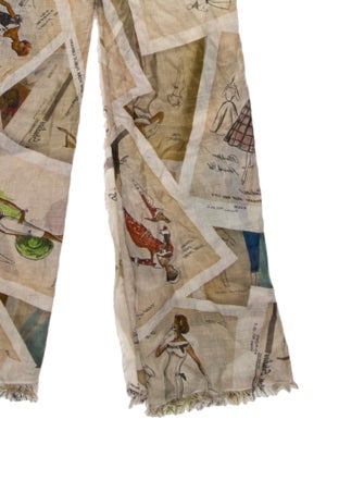 Faliero Sarti Silk Printed Scarf