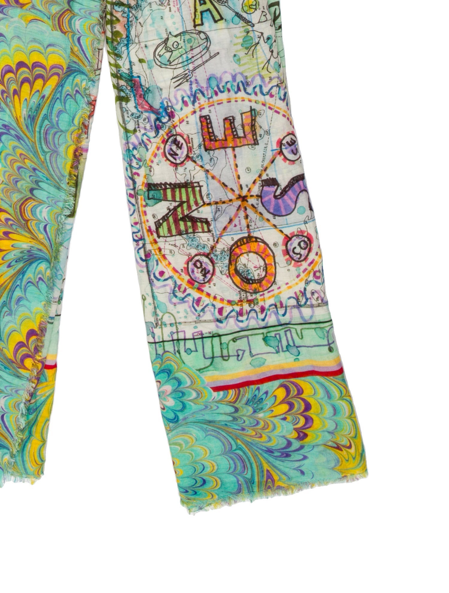 Faliero Sarti Paisley Print Scarf