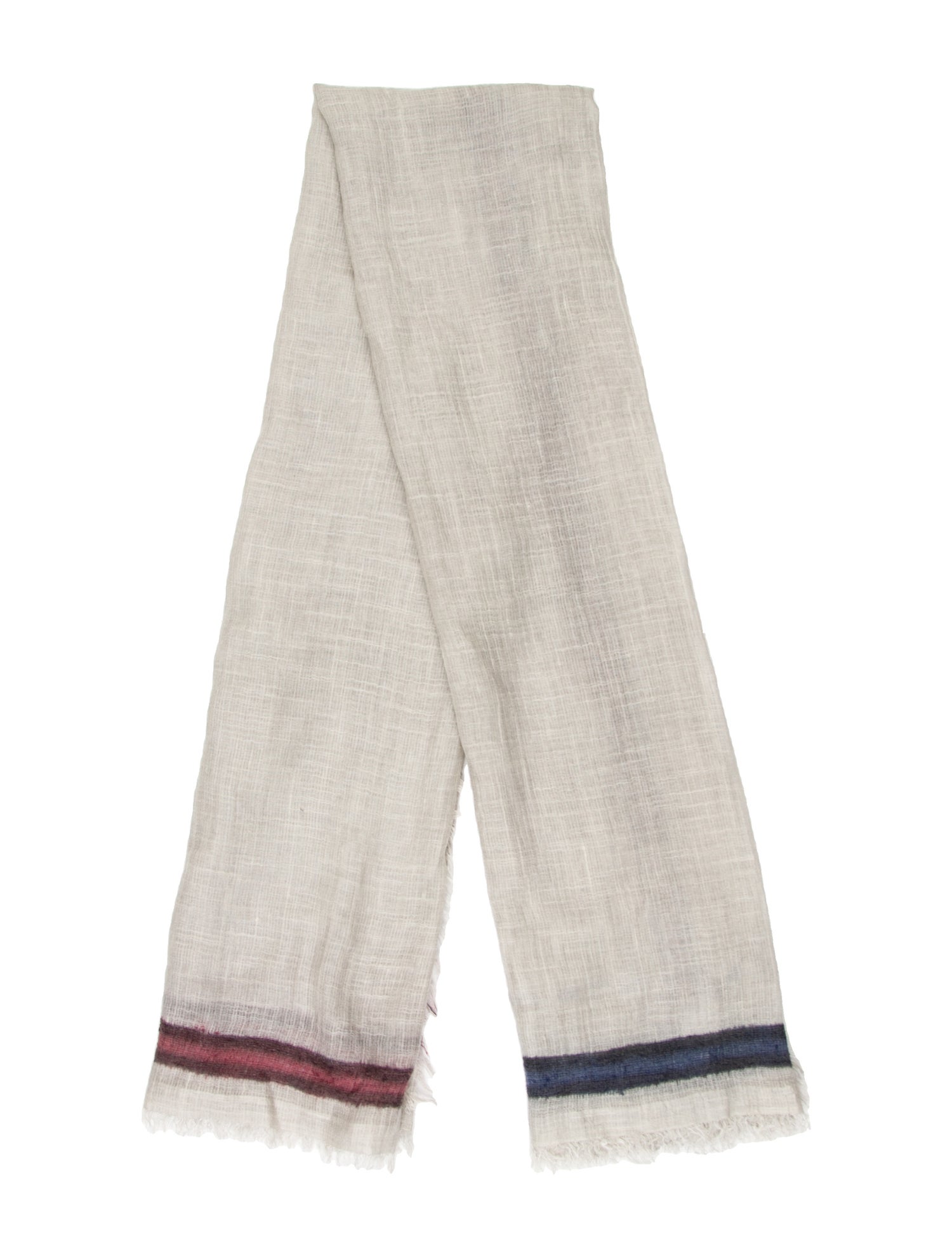 Faliero Sarti Striped Scarf w/ Tags