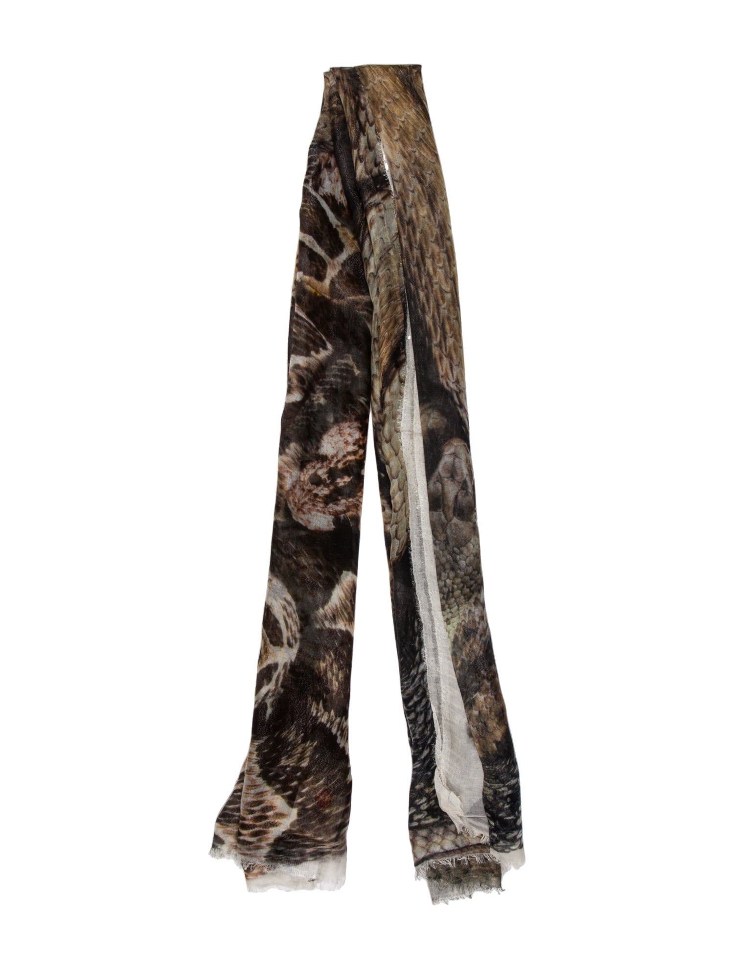 Faliero Sarti Silk Printed Scarf w/ Tags