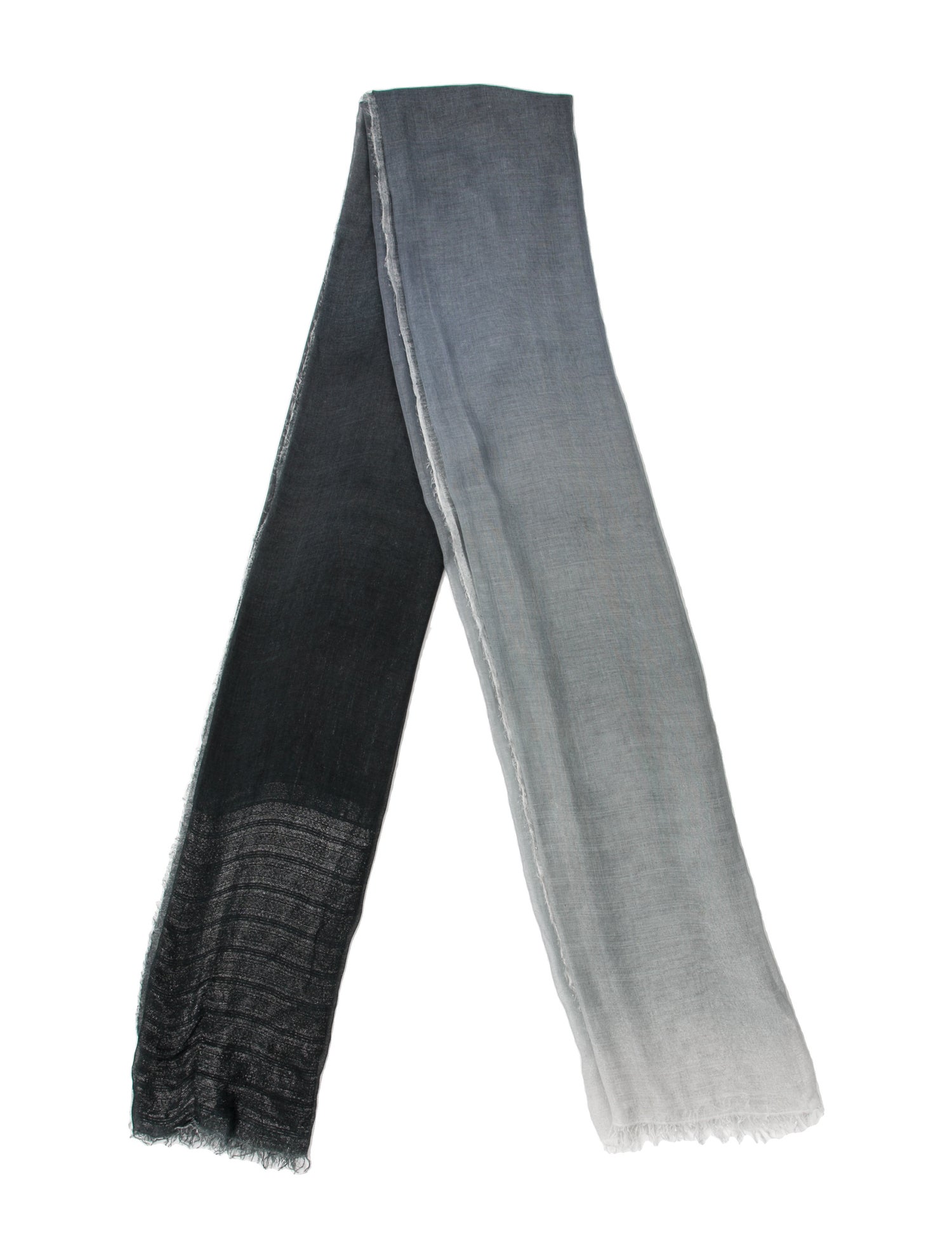 Faliero Sarti Colorblock Pattern Shawl