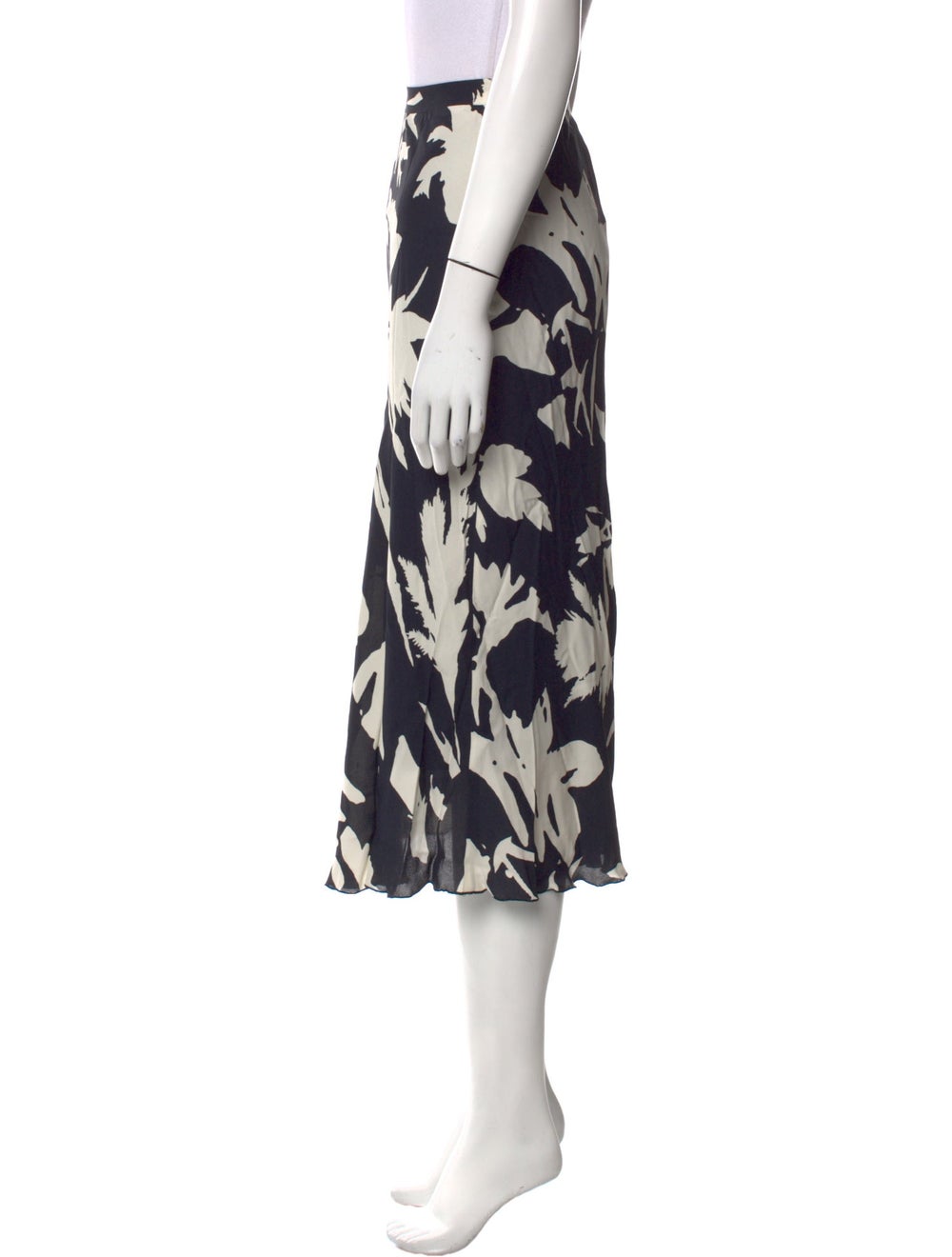 Fuzzi Skirt Neutrals Floral Print - image 2