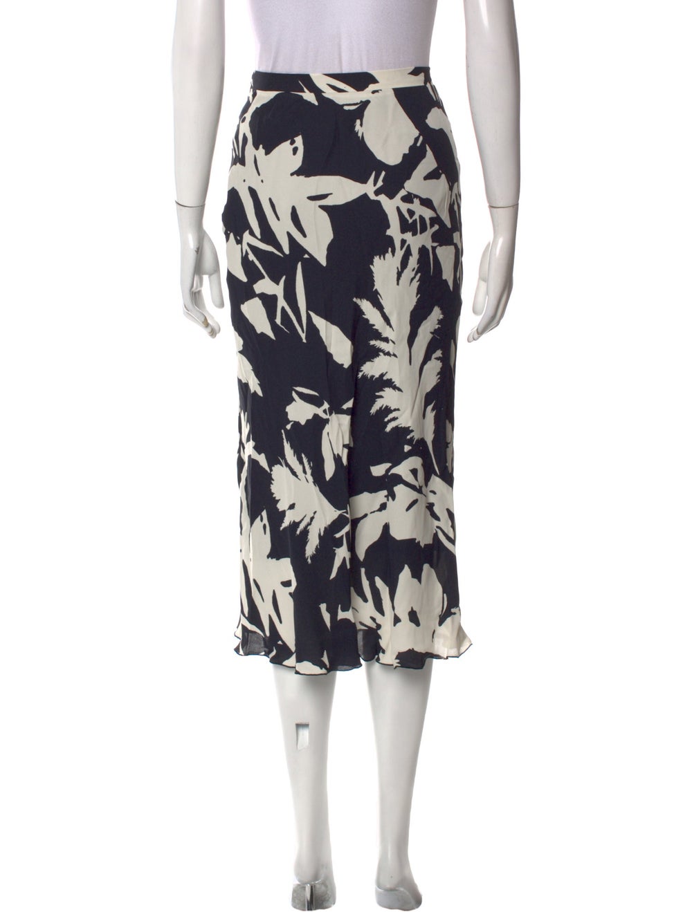 Fuzzi Skirt Neutrals Floral Print - image 3