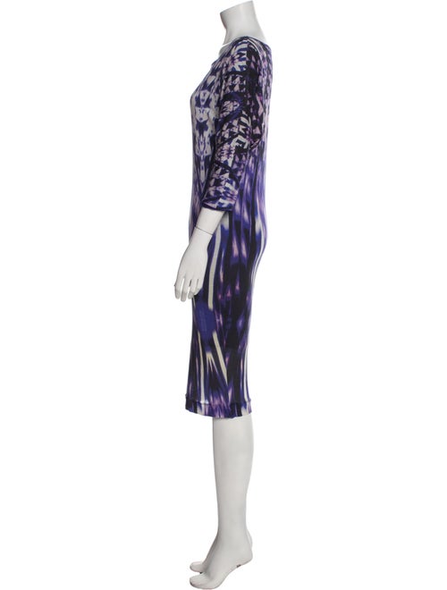 Fuzzi Printed Knee-Length Dress
