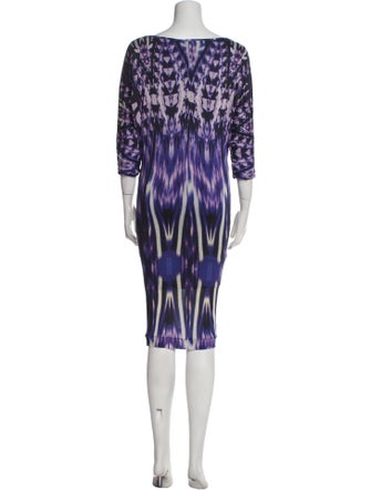 Fuzzi Printed Knee-Length Dress
