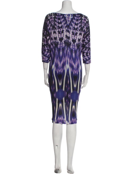 Fuzzi Printed Knee-Length Dress