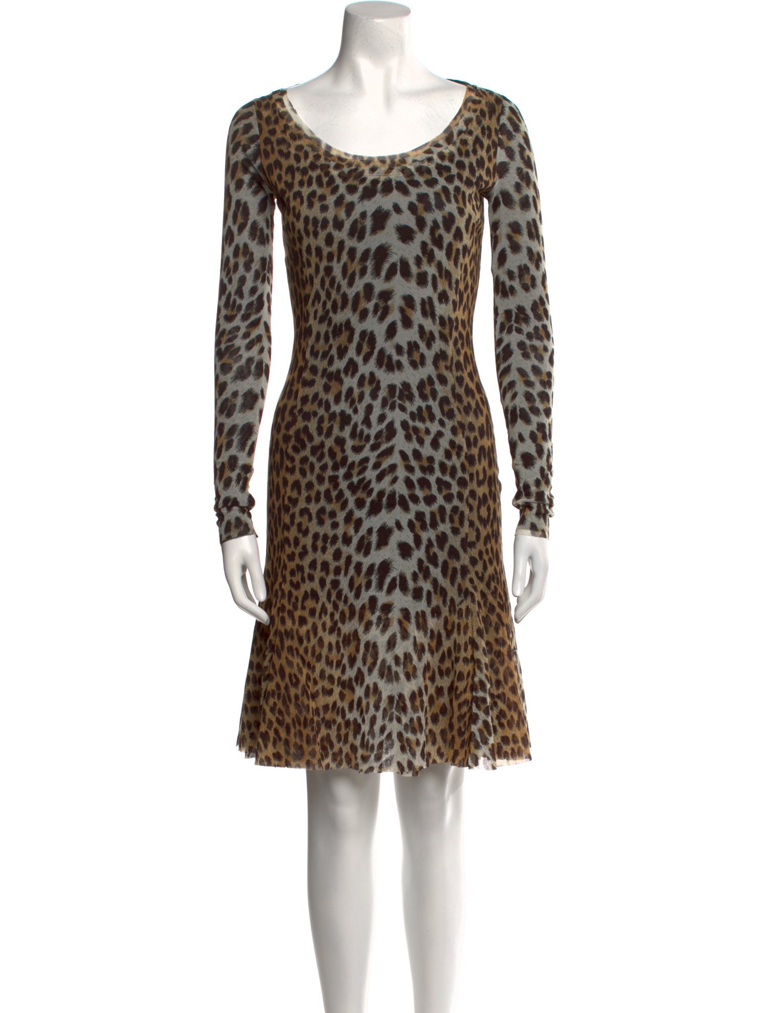 Fuzzi Nylon Knee-Length Dress