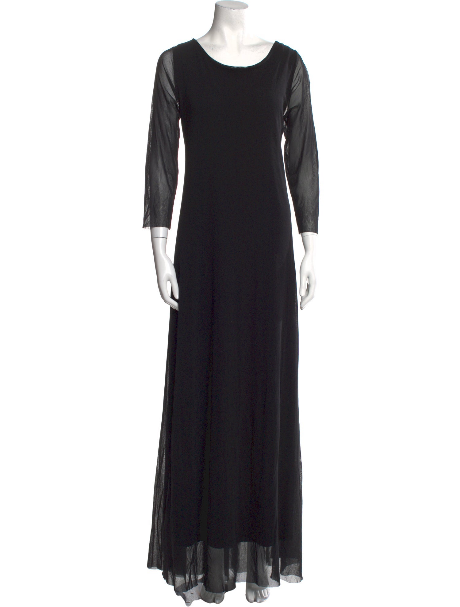 Fuzzi Nylon Long Dress