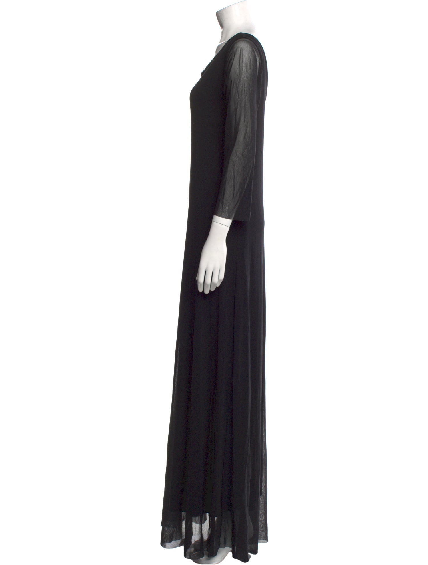 Fuzzi Nylon Long Dress