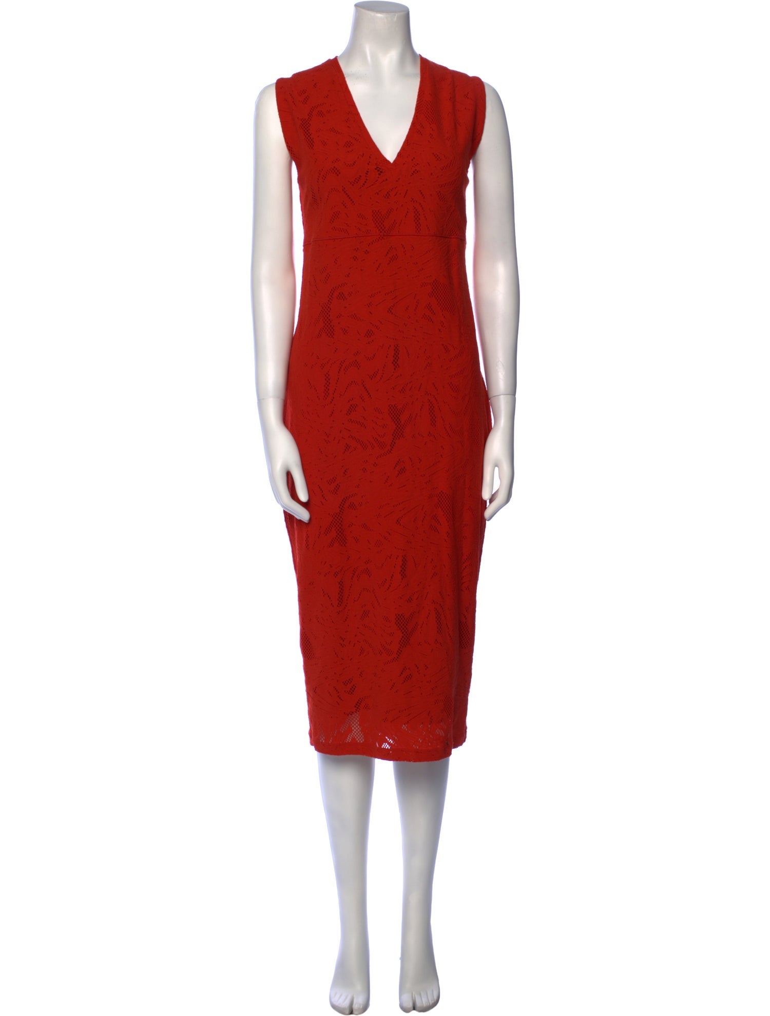 Fuzzi Printed Midi Length Dress