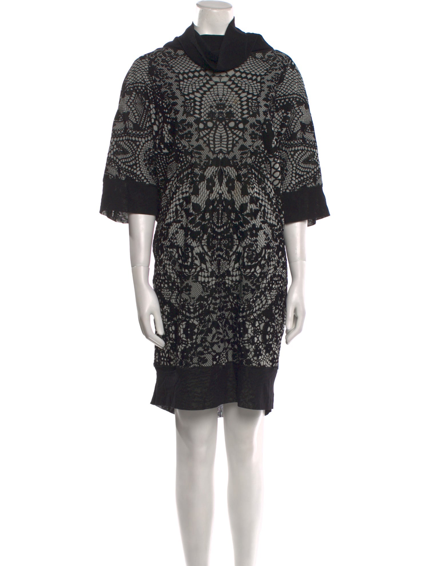 Fuzzi Printed Mini Dress