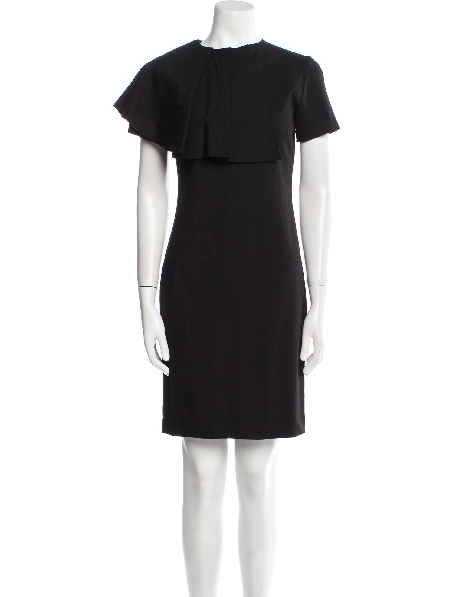 Fuzzi Crew Neck Mini Dress