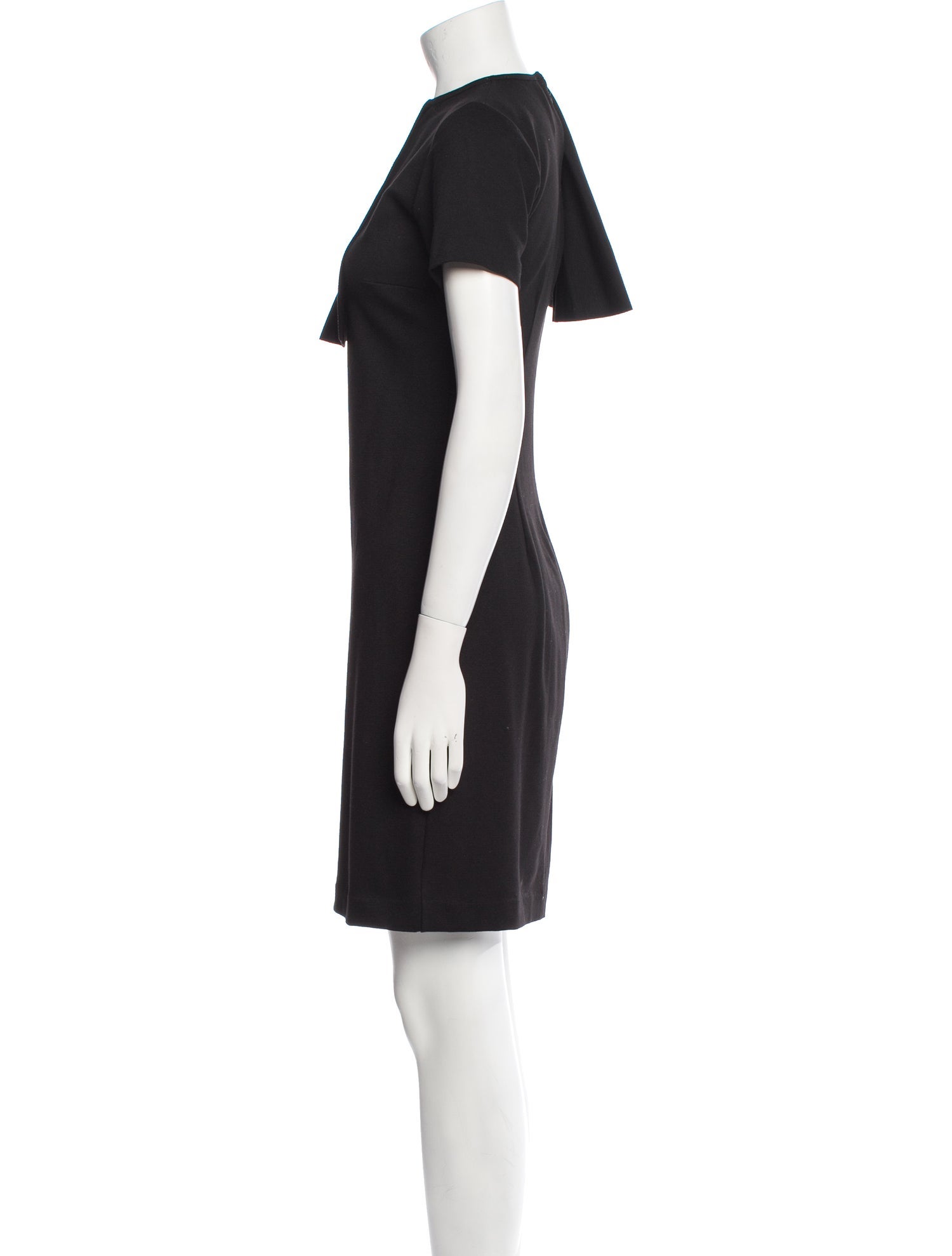 Fuzzi Crew Neck Mini Dress