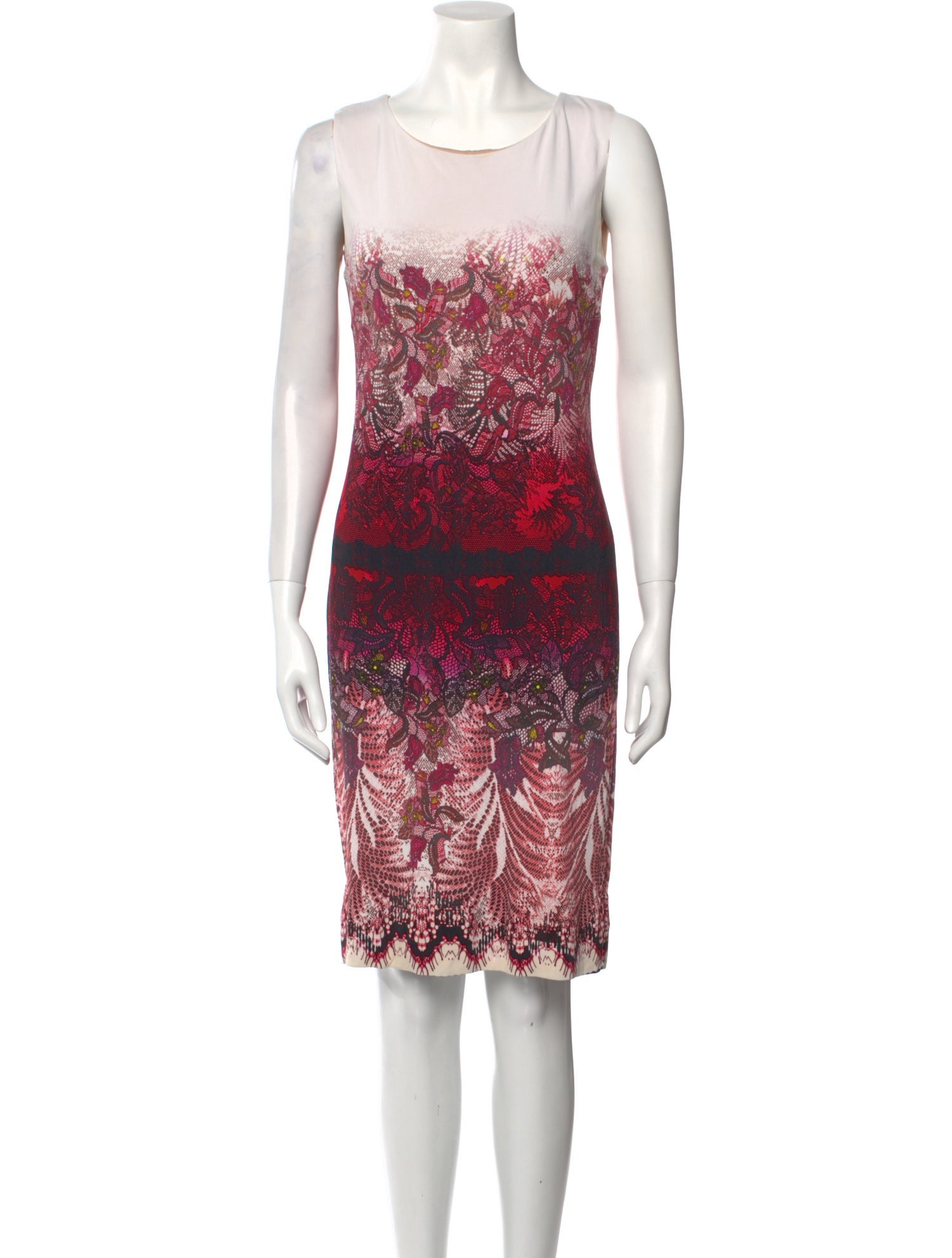 Fuzzi Printed Knee-Length Dress