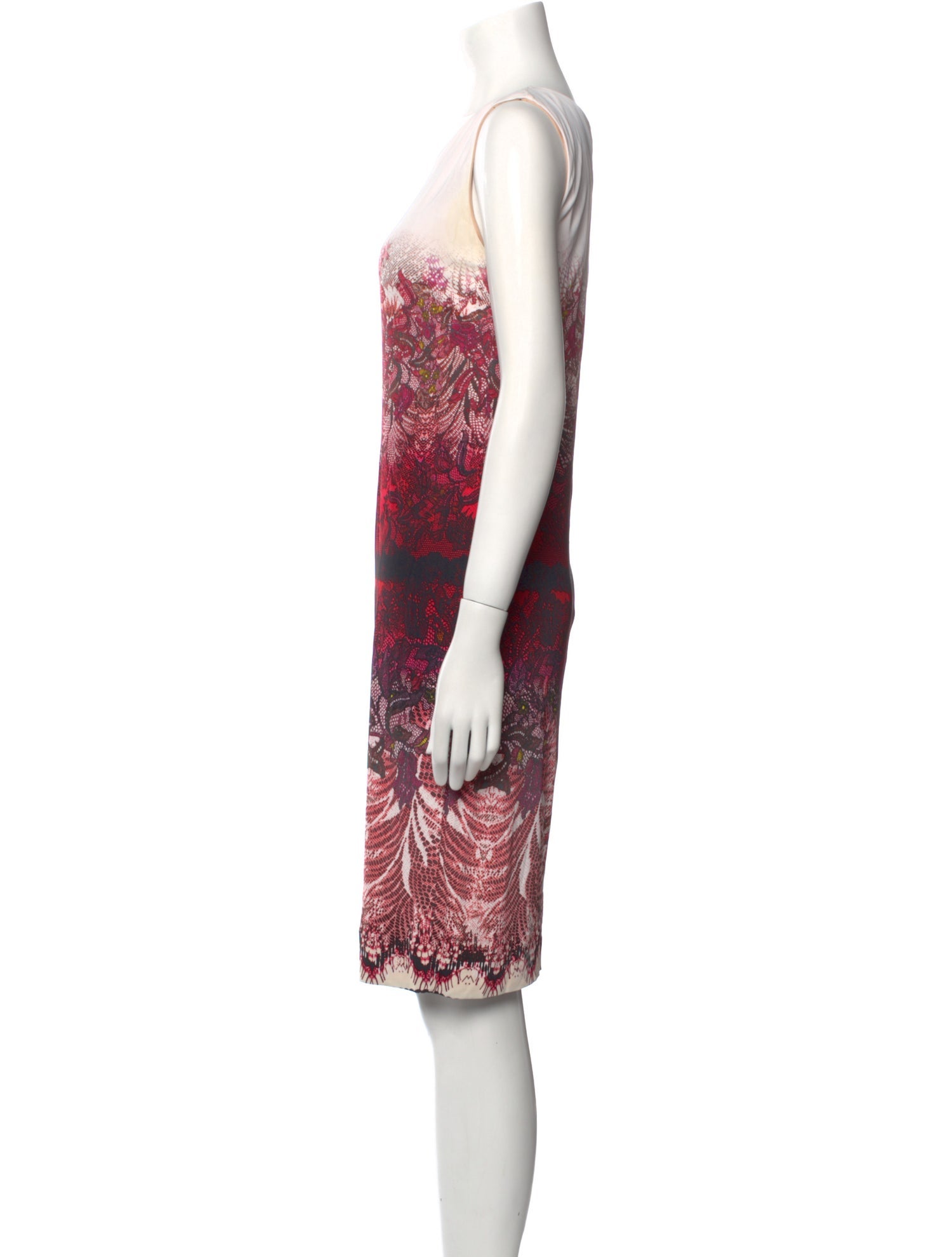 Fuzzi Printed Knee-Length Dress