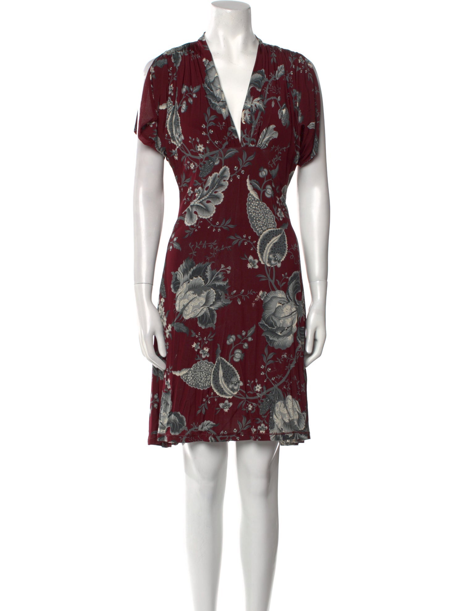 Fuzzi Printed Knee-Length Dress