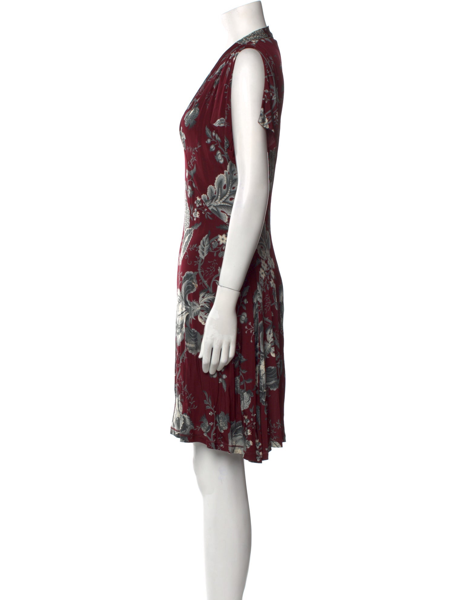 Fuzzi Printed Knee-Length Dress