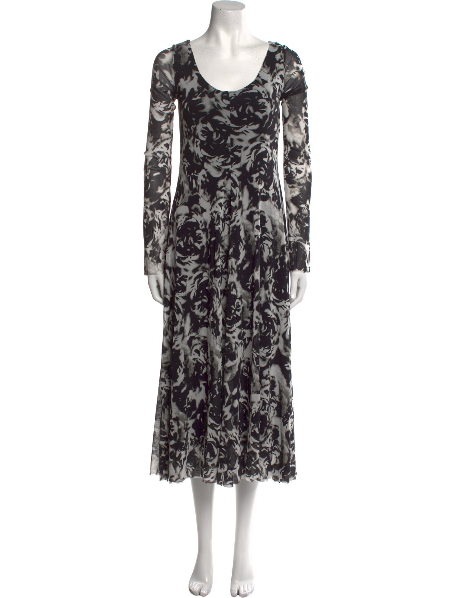 Fuzzi Printed Long Dress