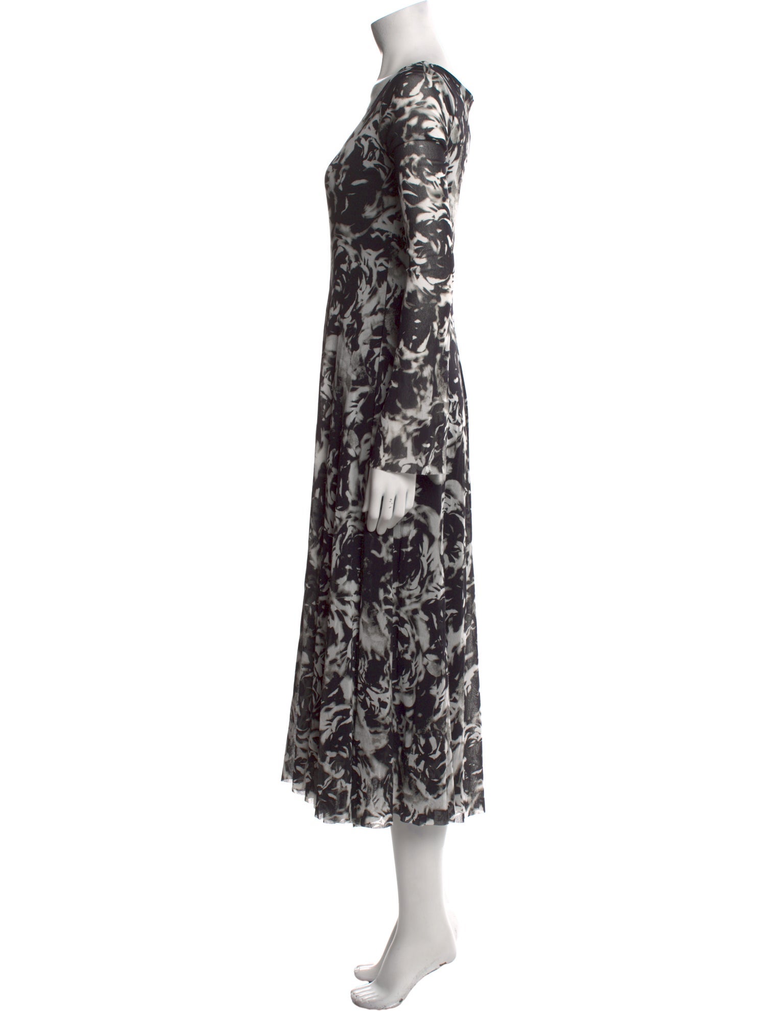 Fuzzi Printed Long Dress