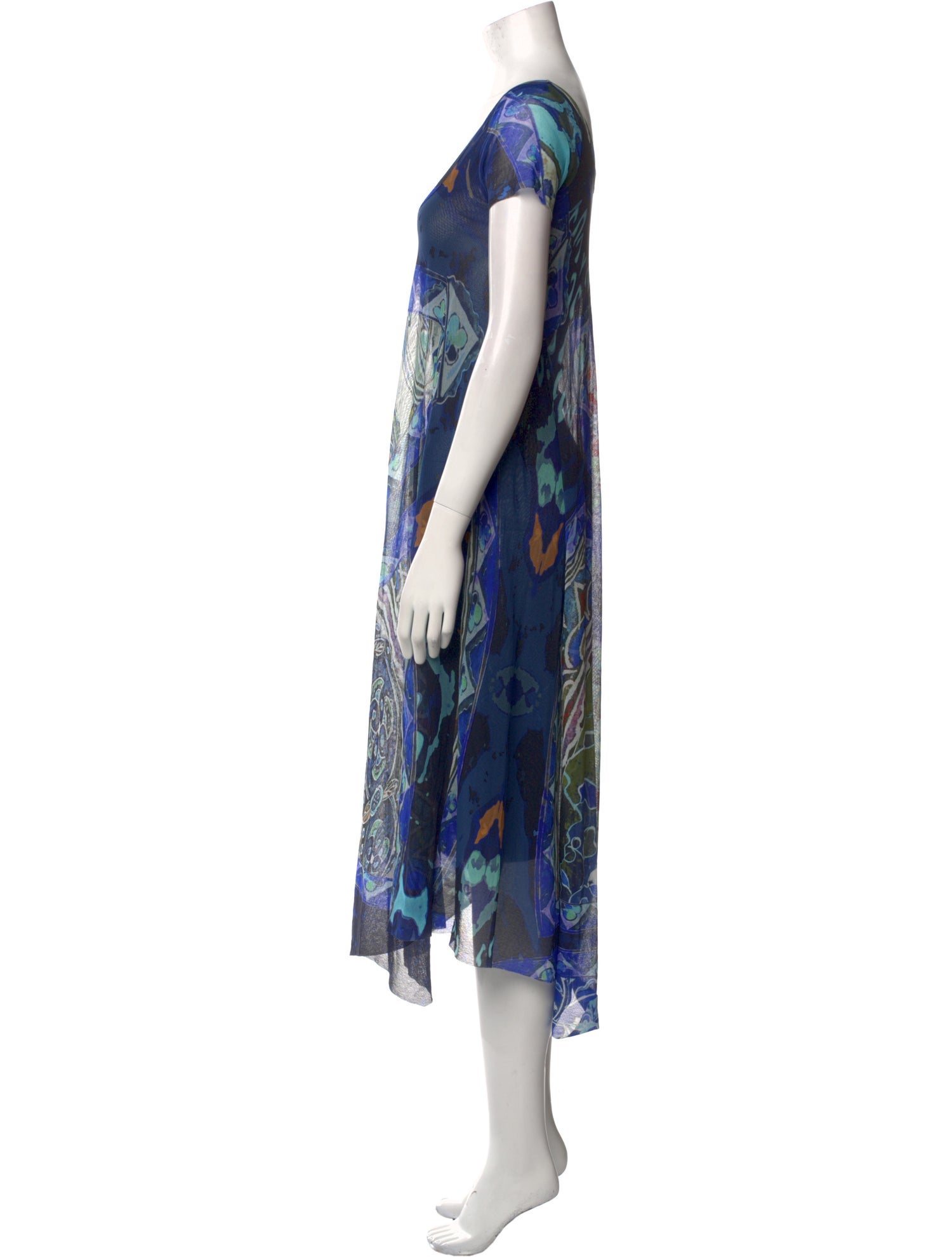 Fuzzi Printed Long Dress