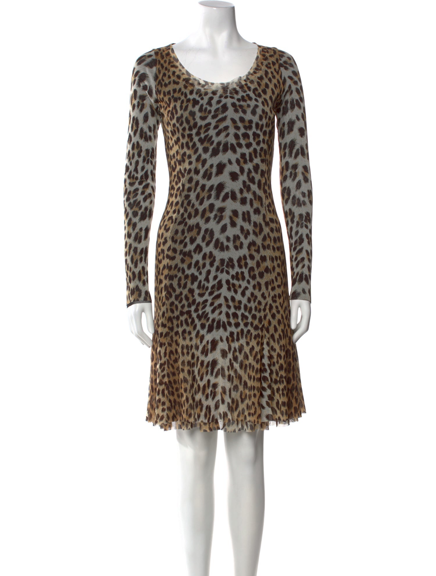 Fuzzi Nylon Mini Dress