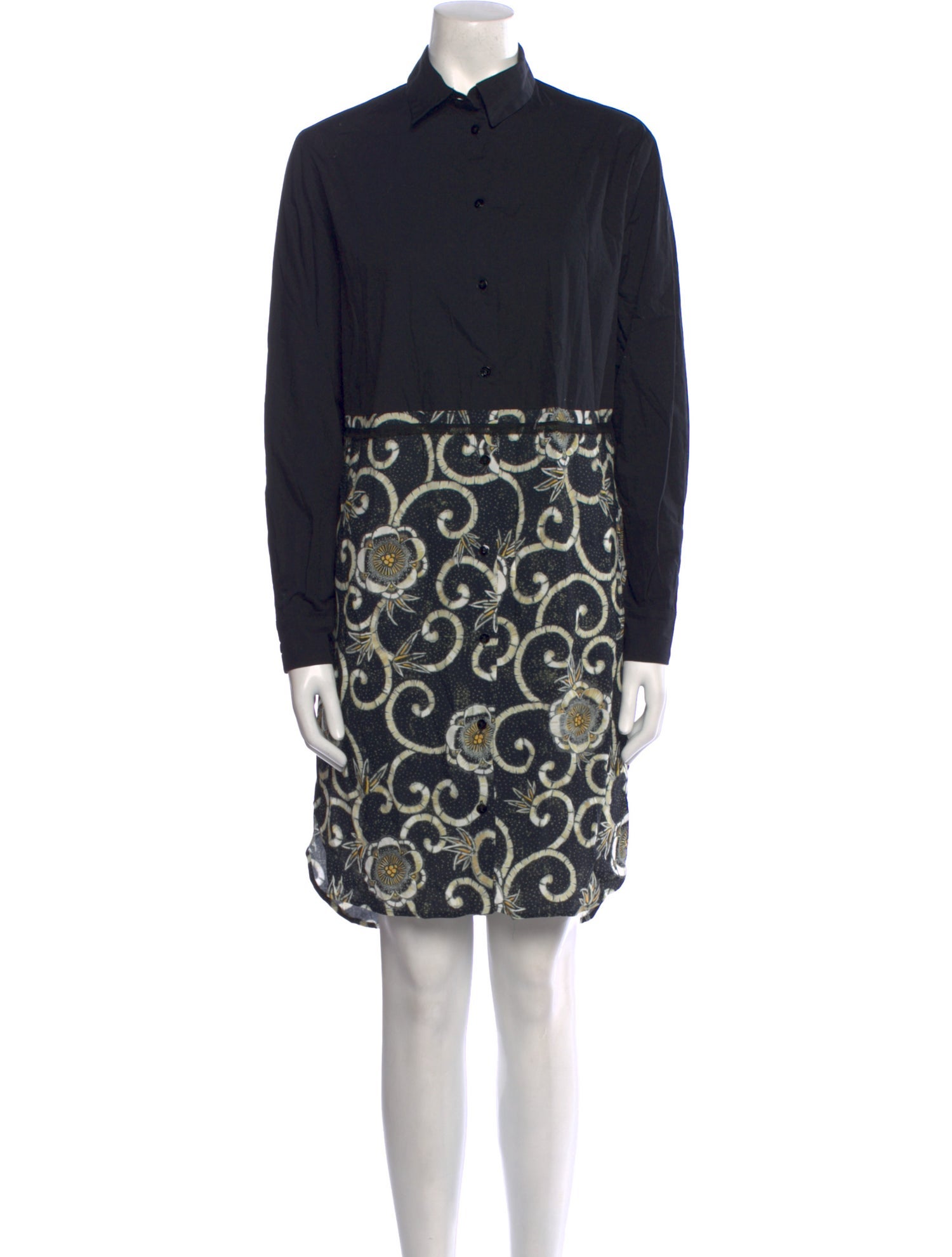 Fuzzi Printed Knee-Length Dress