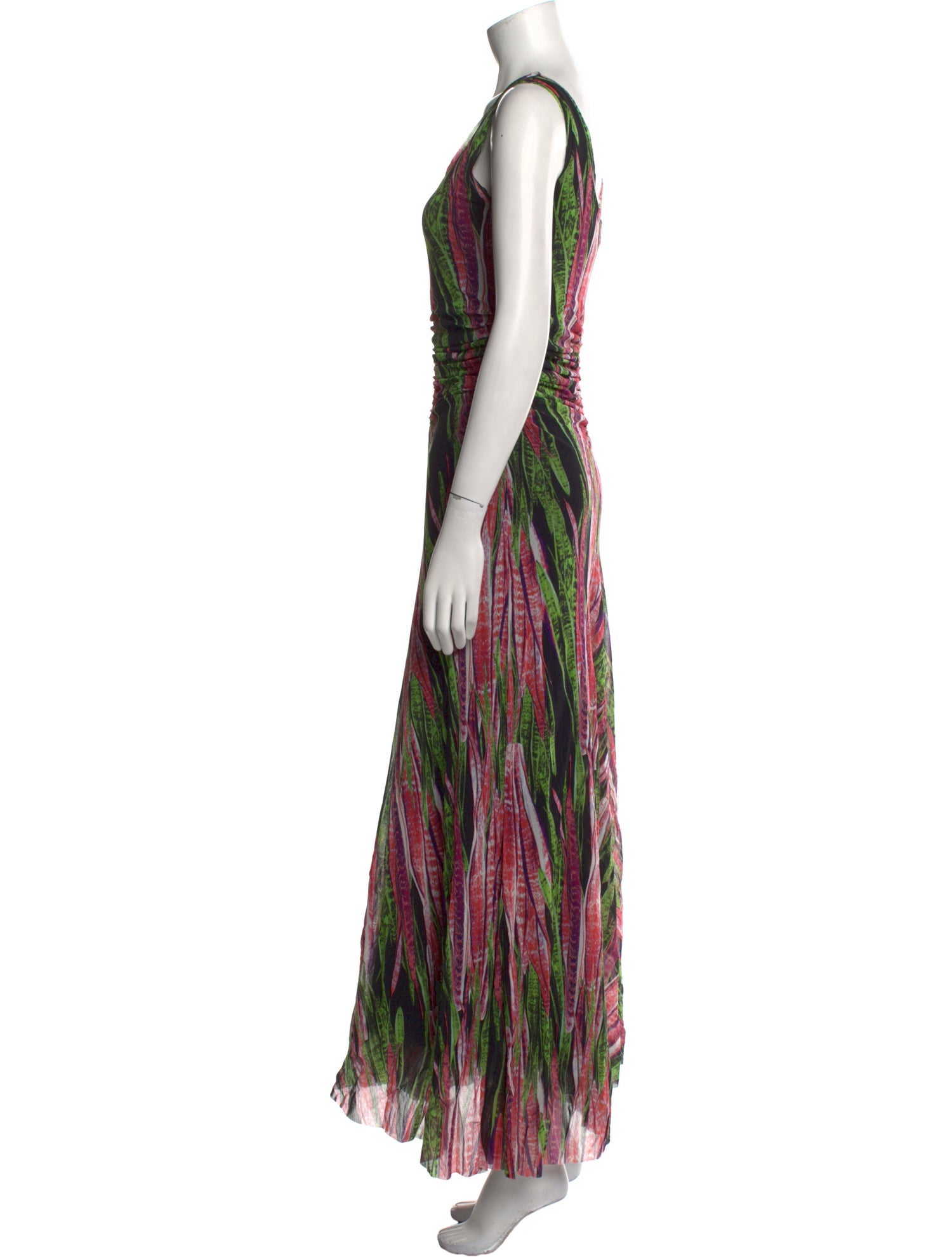 Fuzzi Printed Long Dress
