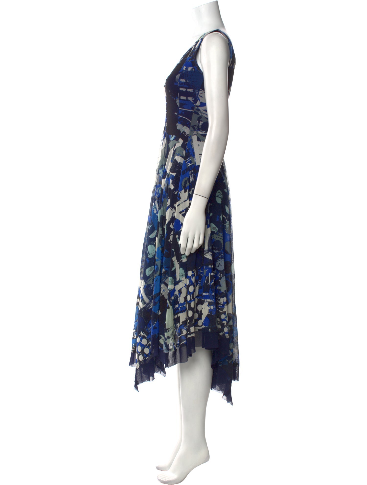 Fuzzi Nylon Long Dress