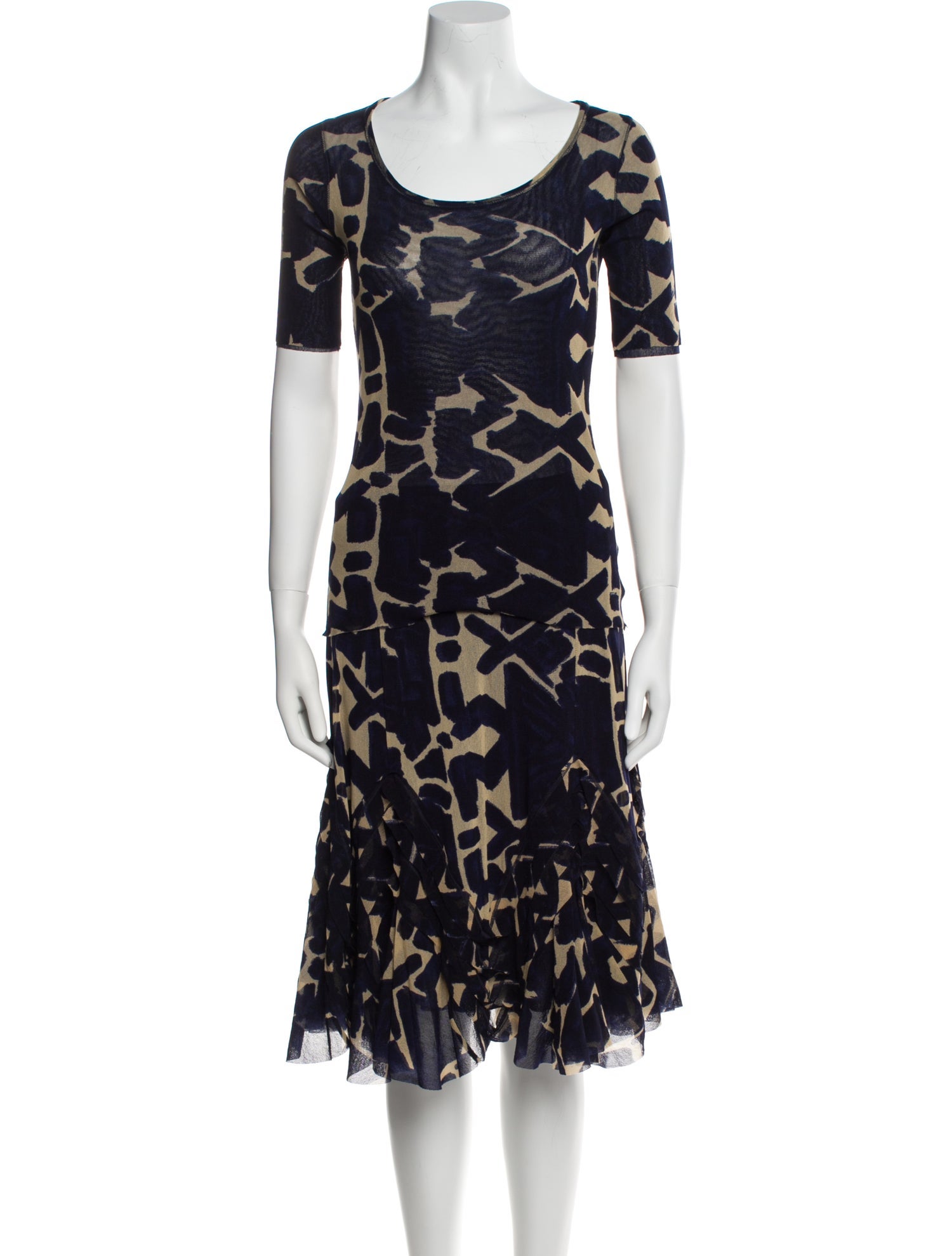 Fuzzi Printed Skirt Set