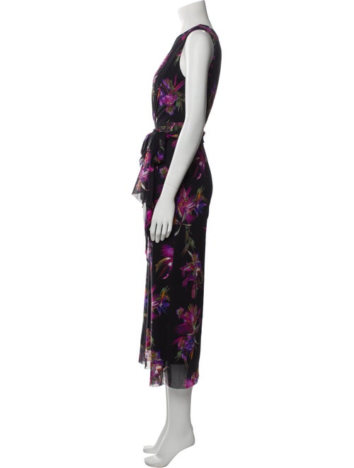 Fuzzi Nylon Printed Jumpsuit