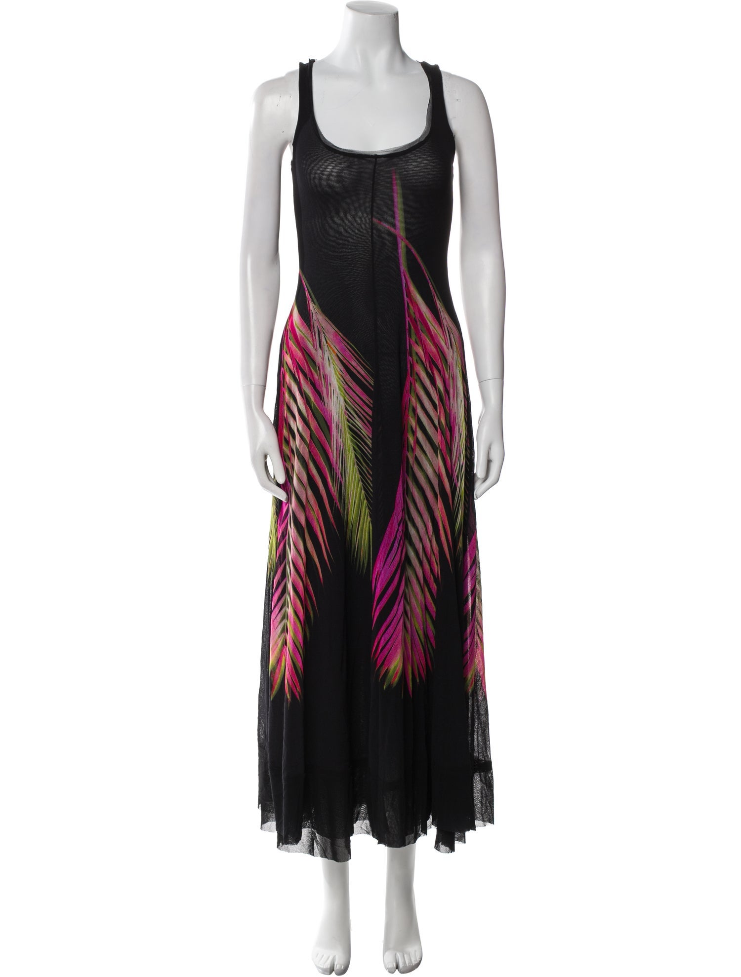 Fuzzi Printed Long Dress