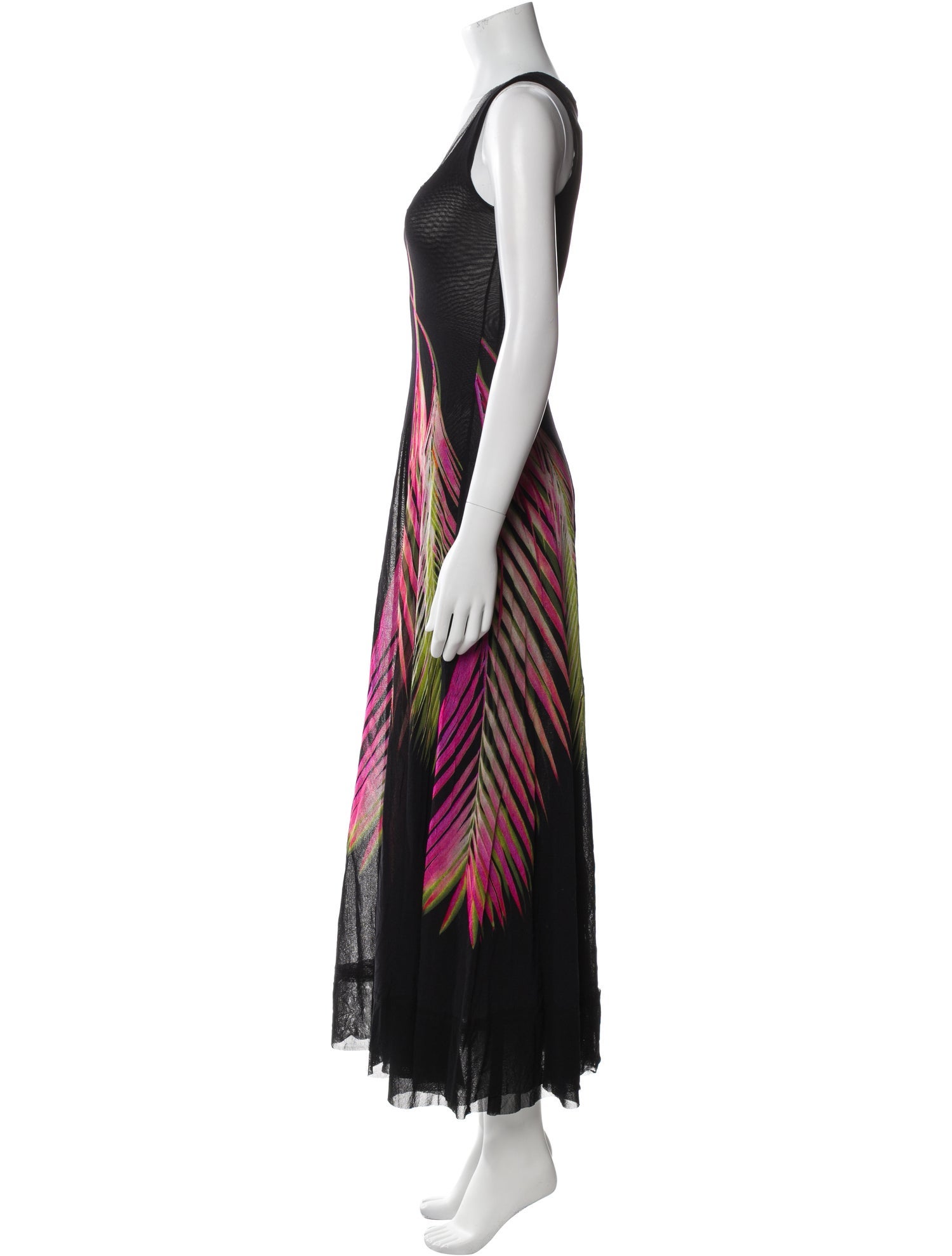 Fuzzi Printed Long Dress