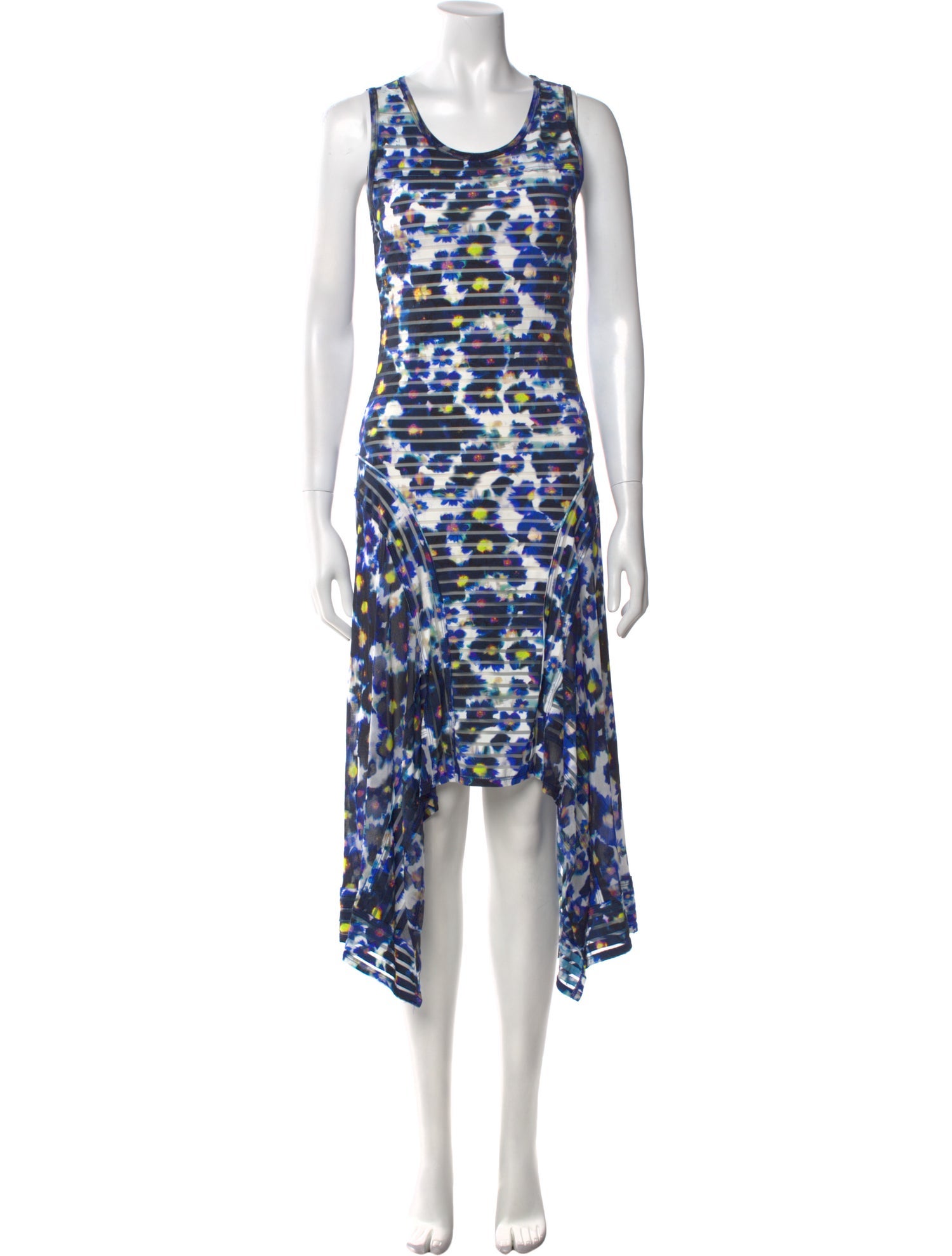 Fuzzi Printed Midi Length Dress