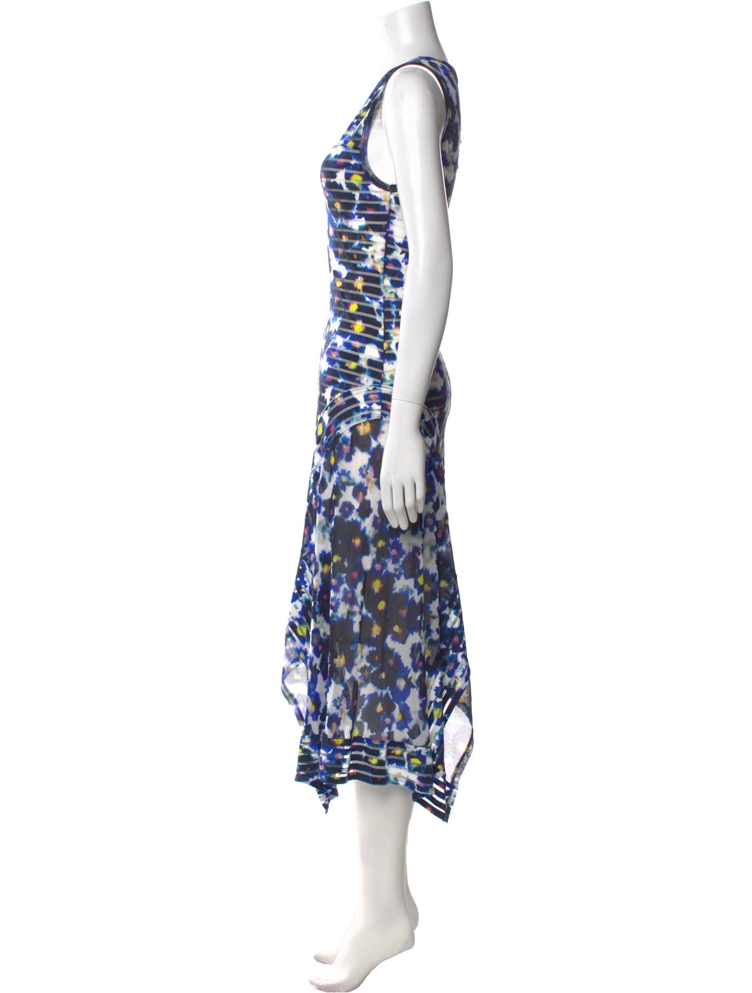 Fuzzi Printed Midi Length Dress