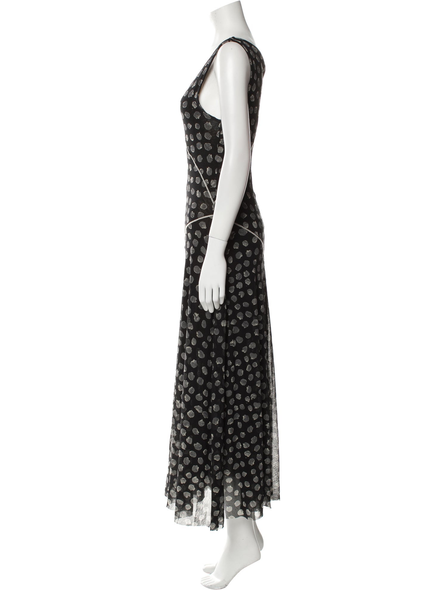Fuzzi Printed Long Dress