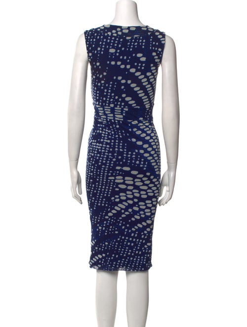 Fuzzi Printed Midi Length Dress