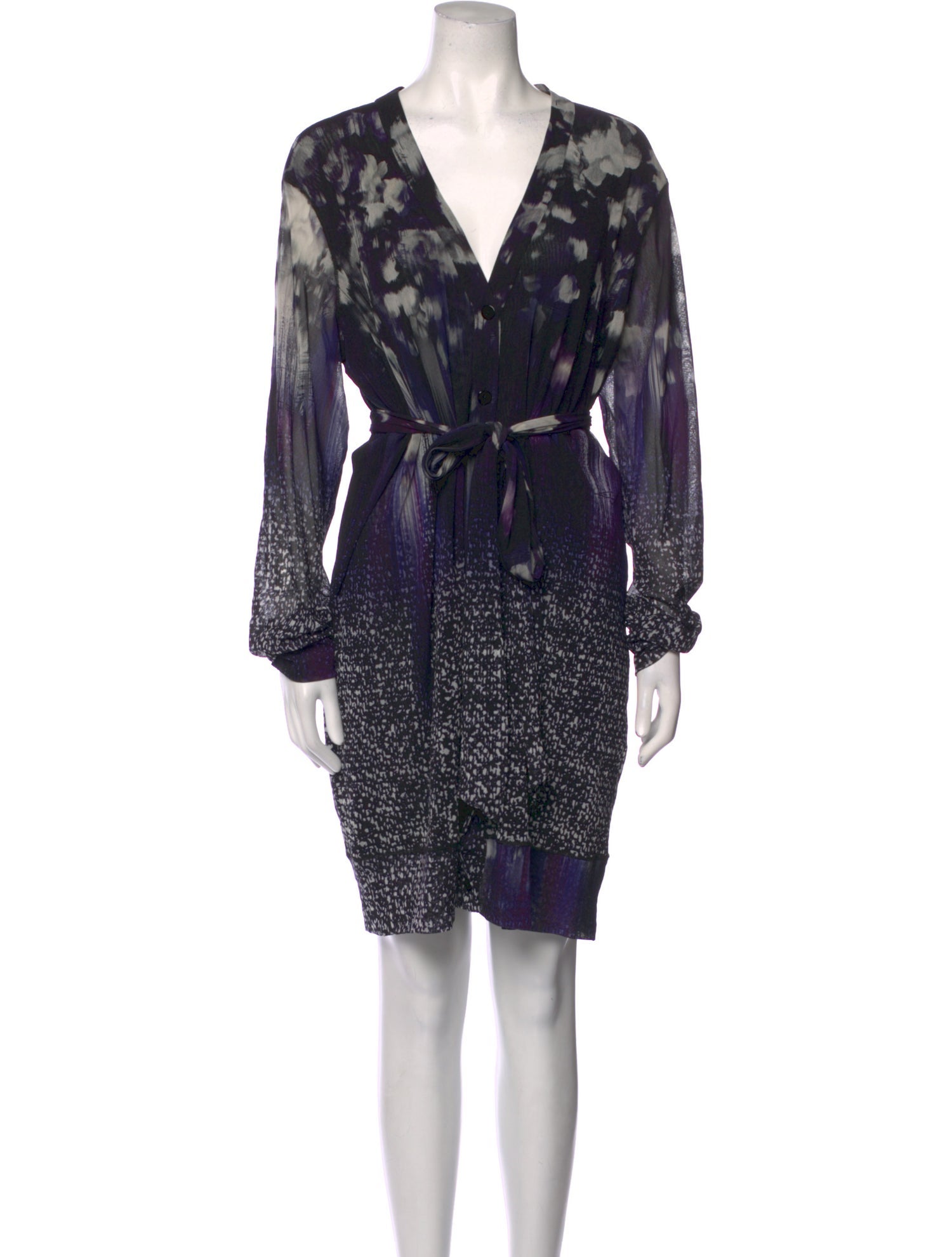 Fuzzi Printed Mini Dress w/ Tags