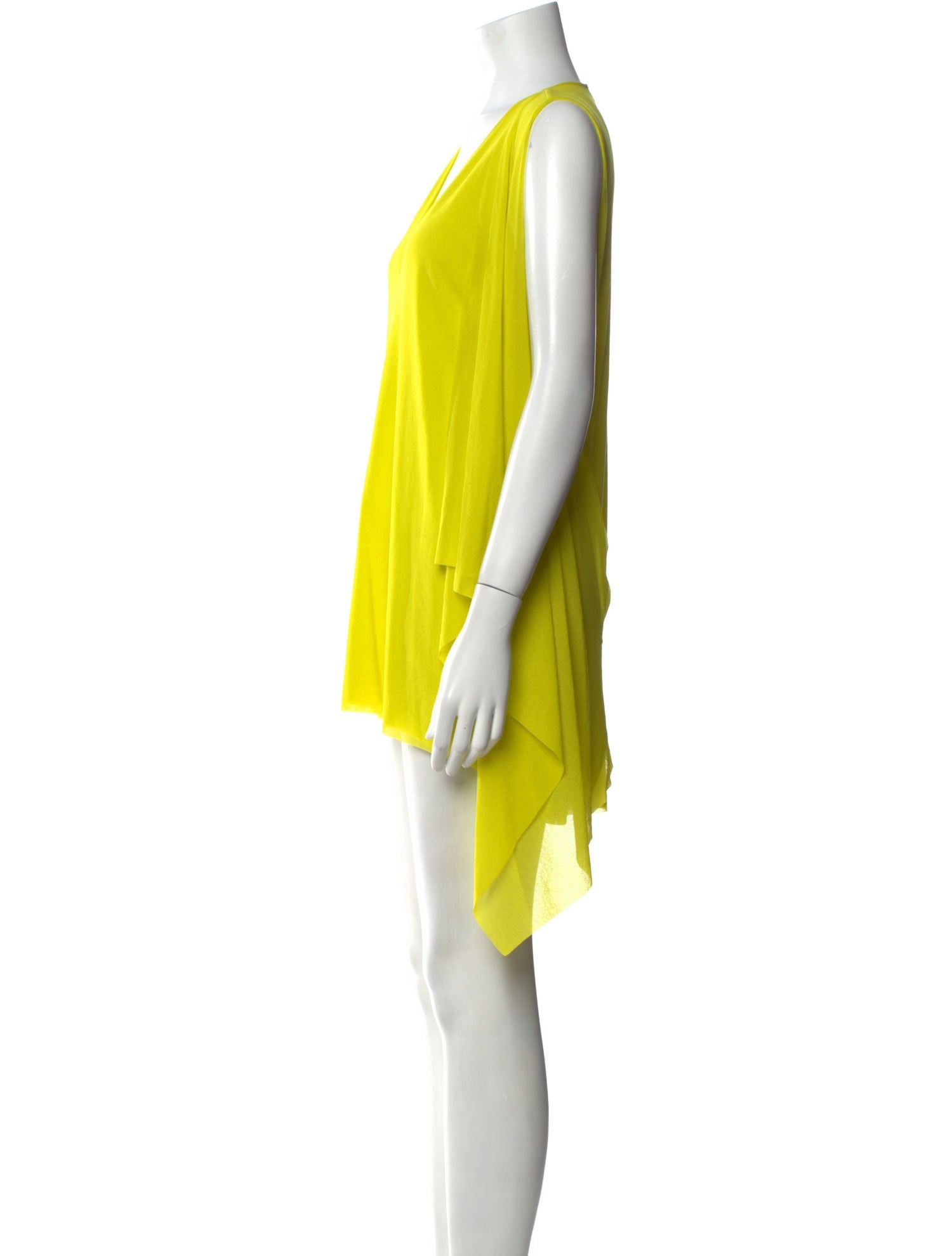 Fuzzi V-Neck Mini Dress