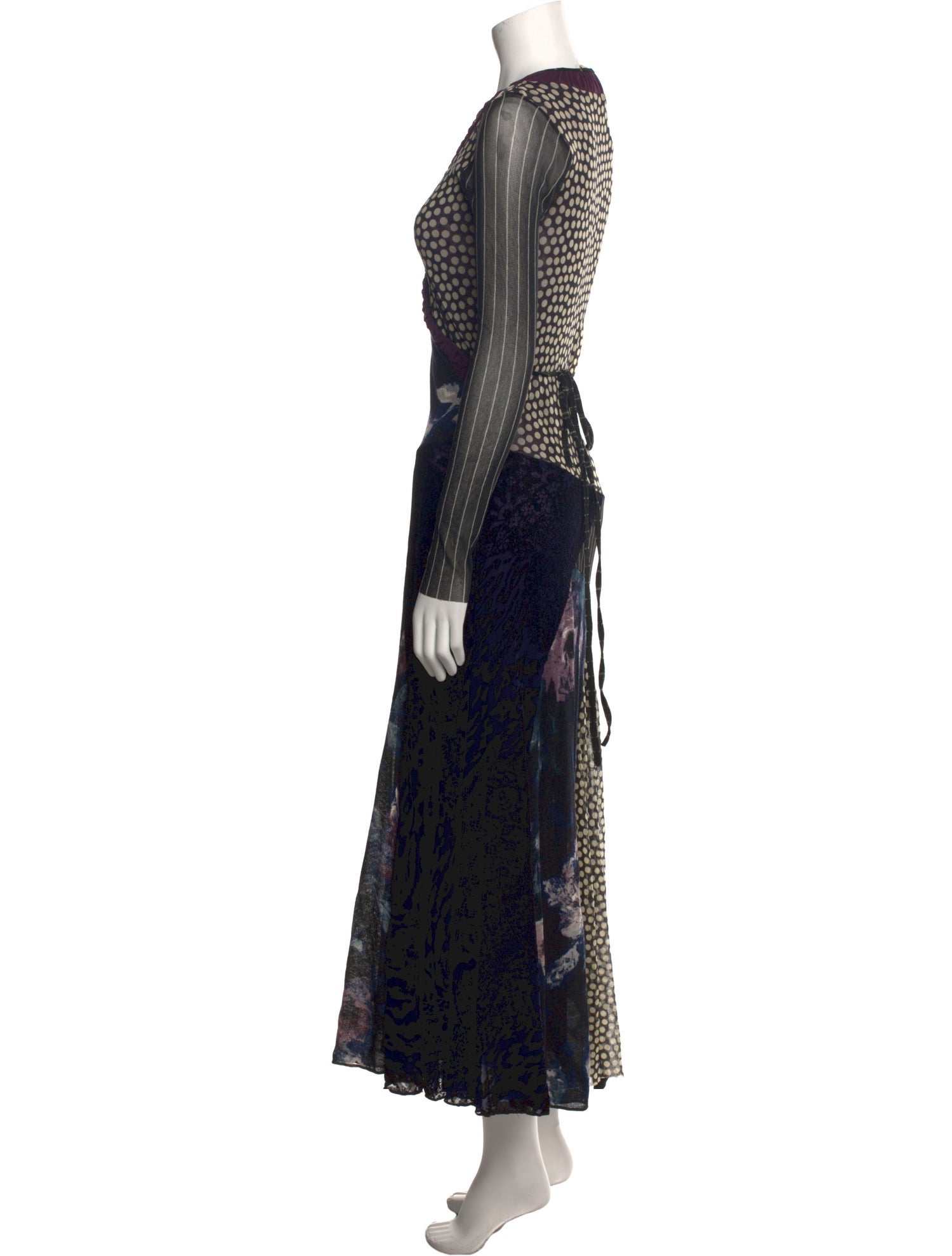 Fuzzi Printed Long Dress