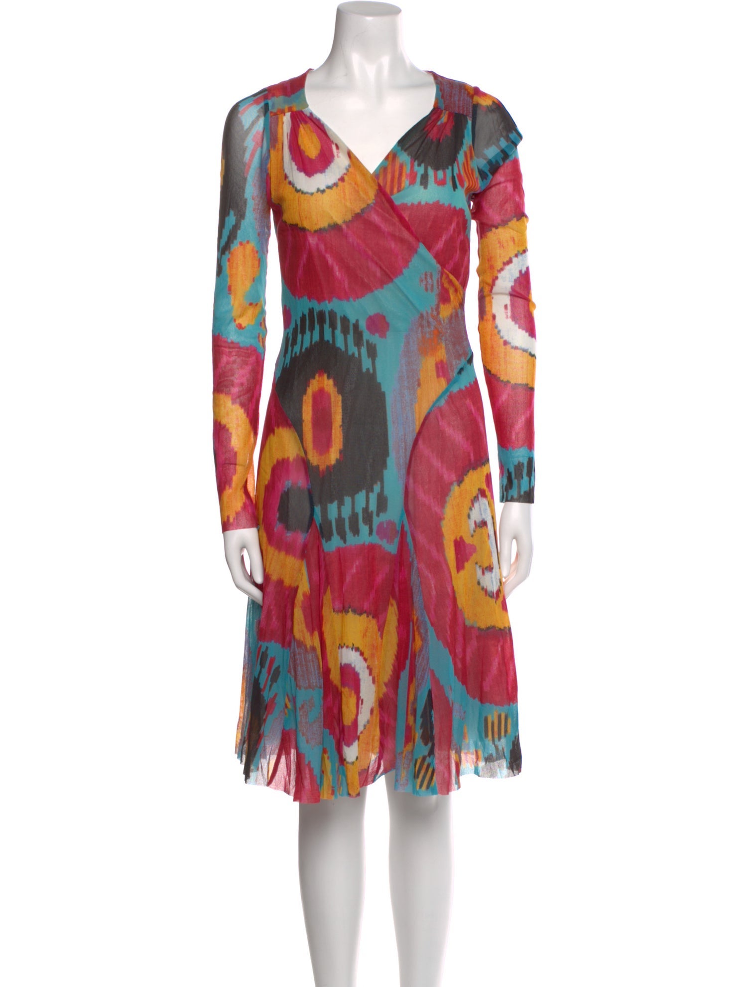 Fuzzi Nylon Knee-Length Dress