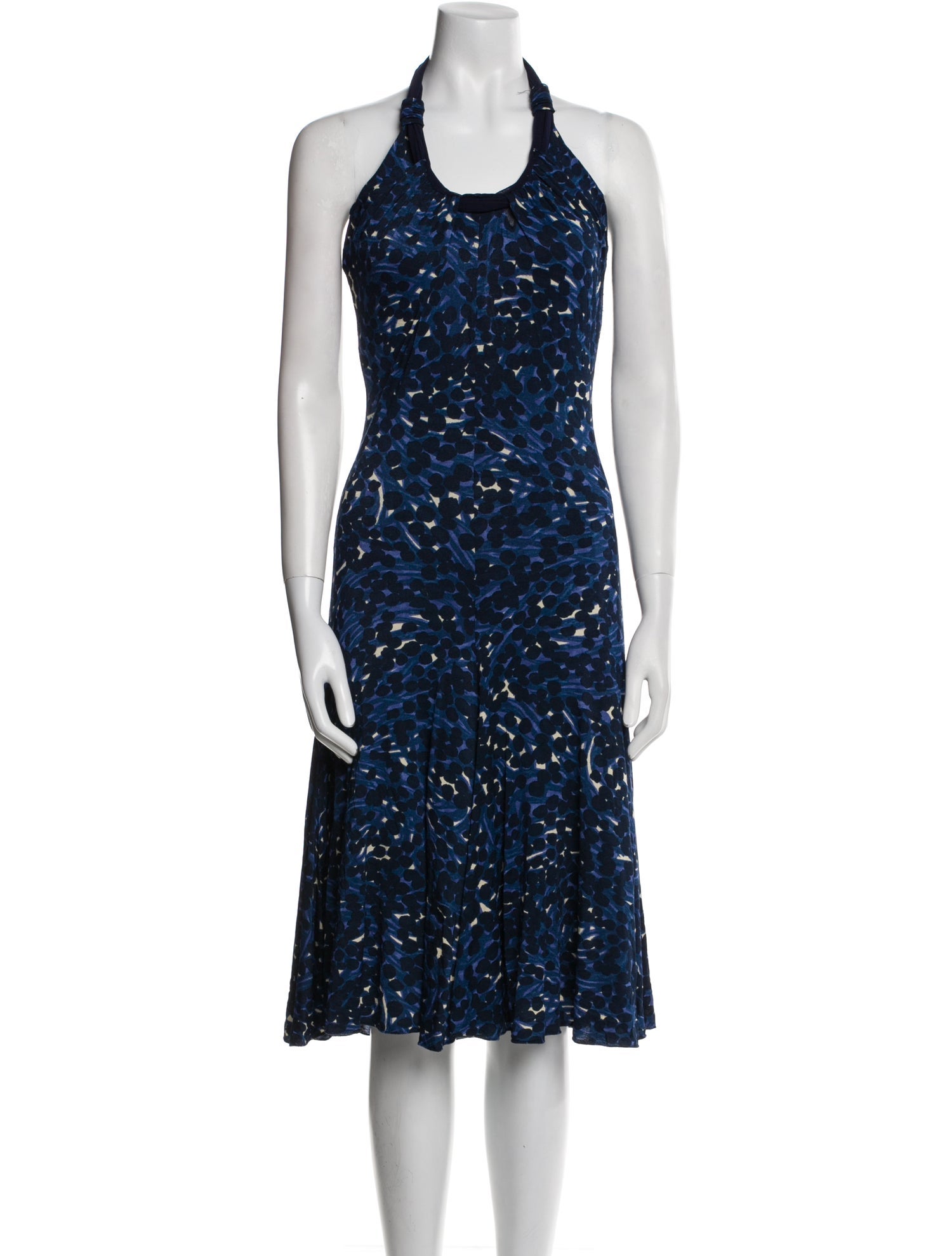 Fuzzi Printed Midi Length Dress