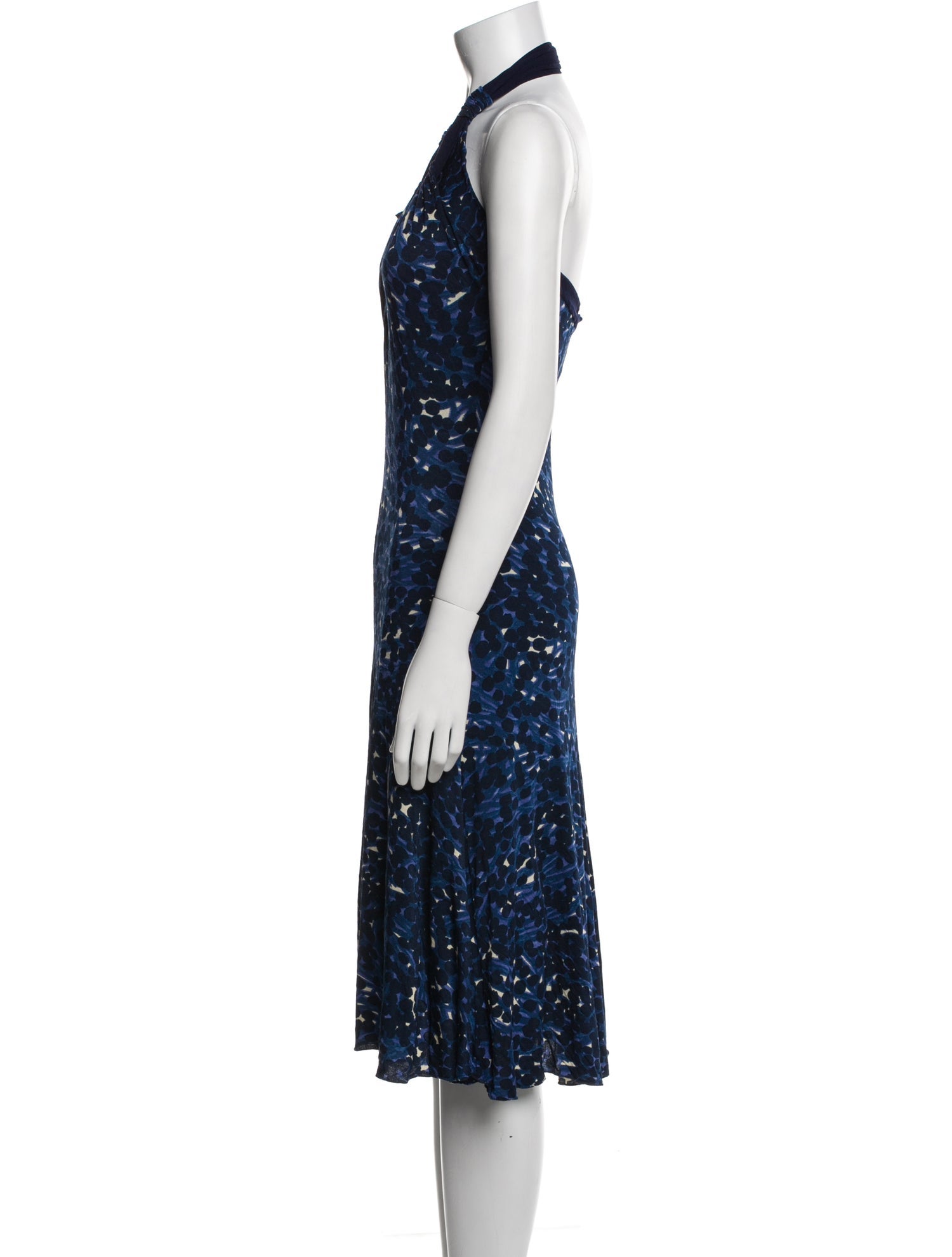 Fuzzi Printed Midi Length Dress