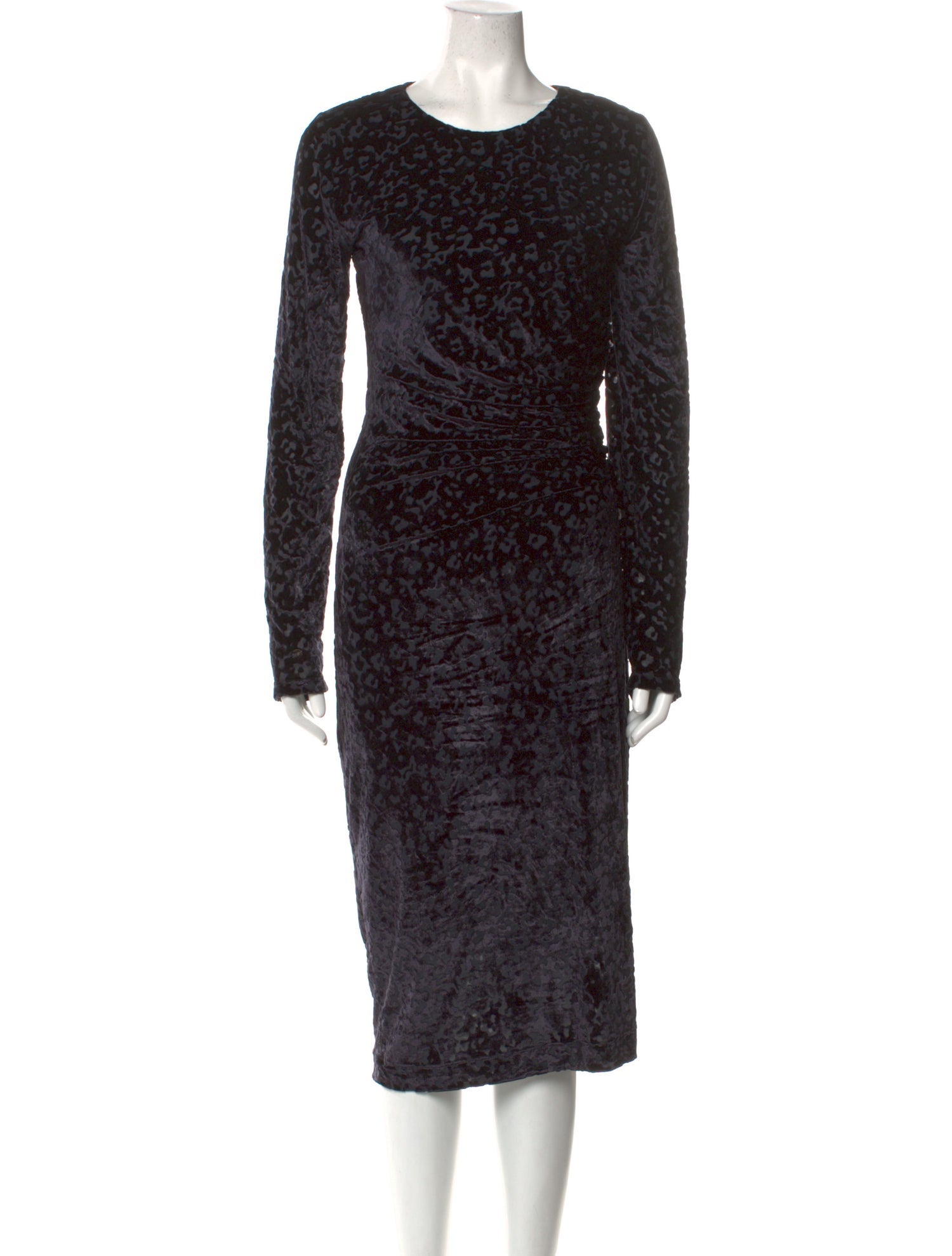 Fuzzi Printed Midi Length Dress